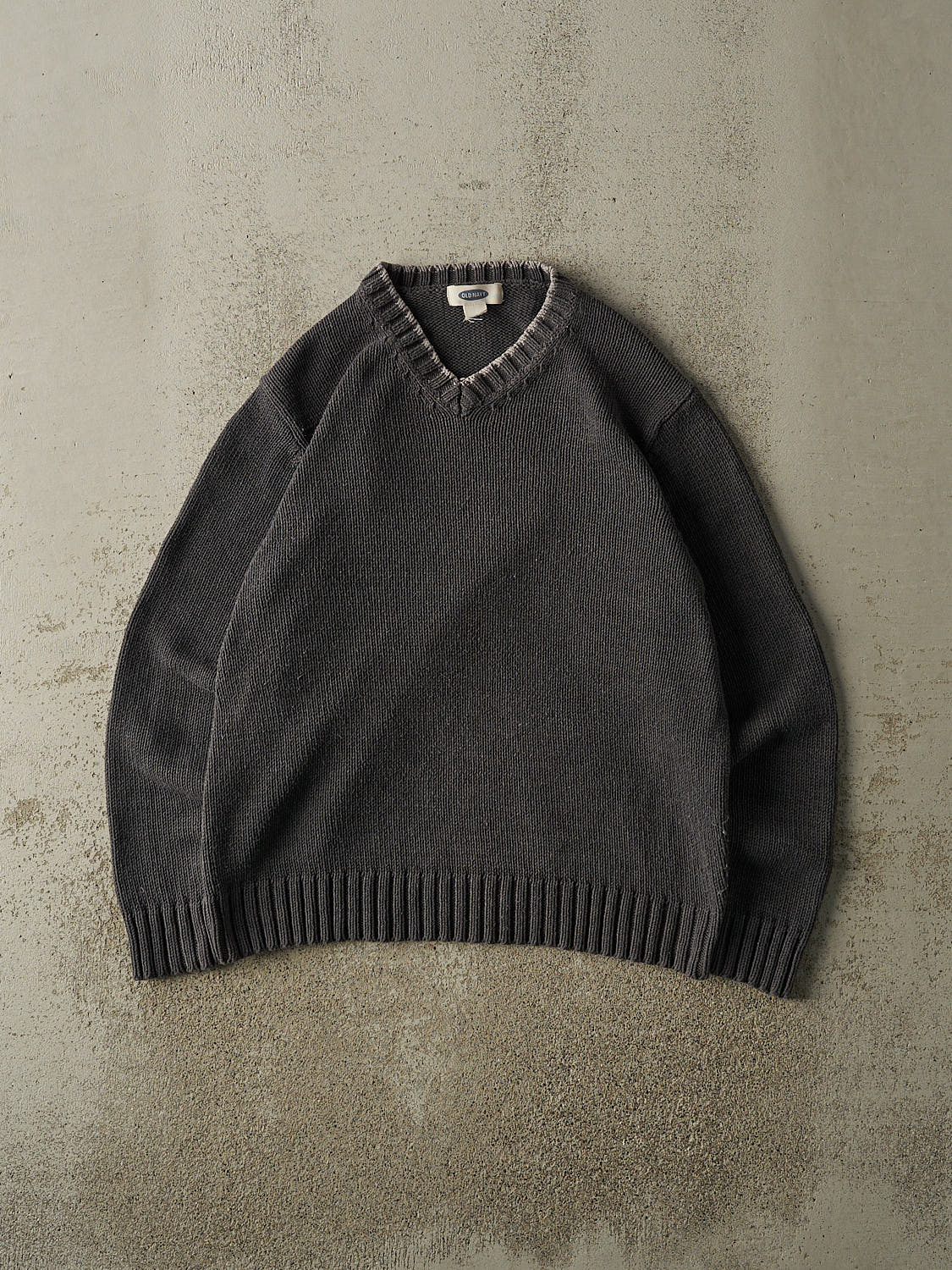 Vintage 90s Charcoal Grey Old Navy Knit (S/M)