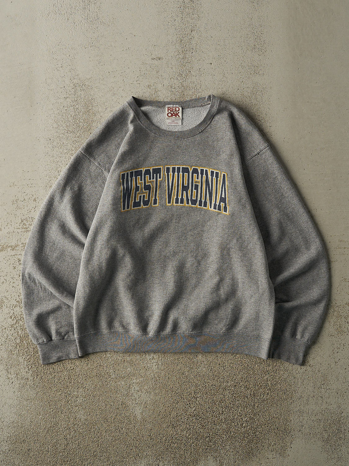 Vintage 90s Grey West Virginia University Crewneck (M/L)