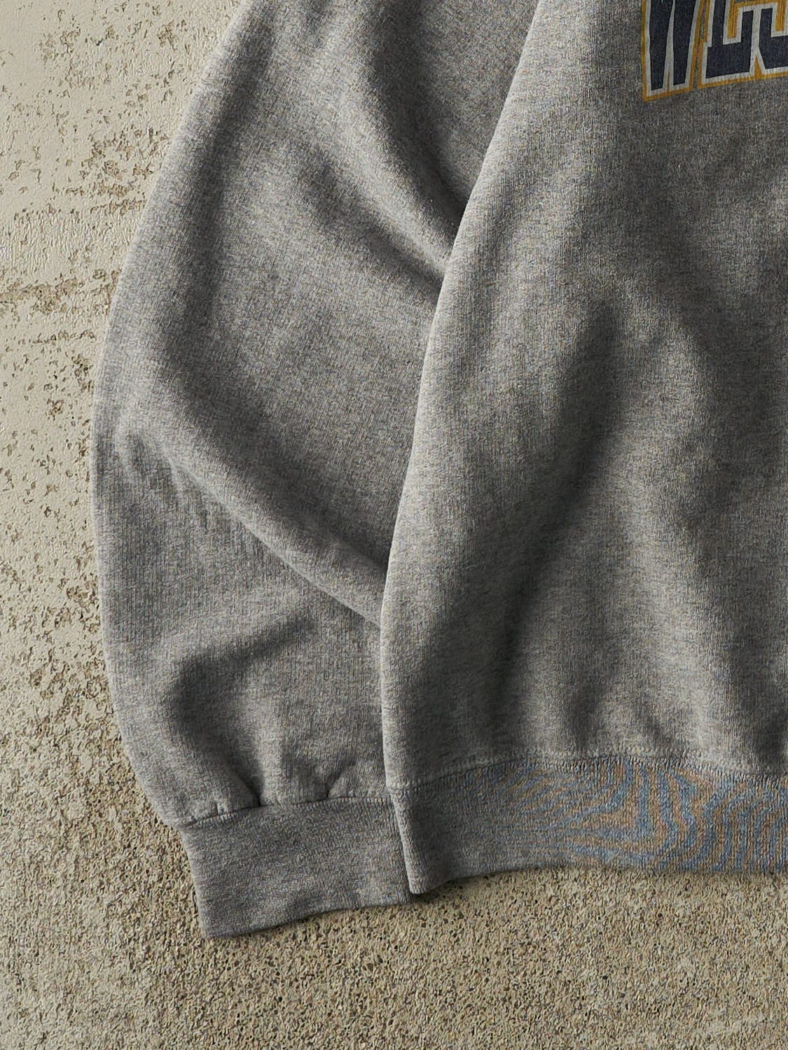 Vintage 90s Grey West Virginia University Crewneck (M/L)