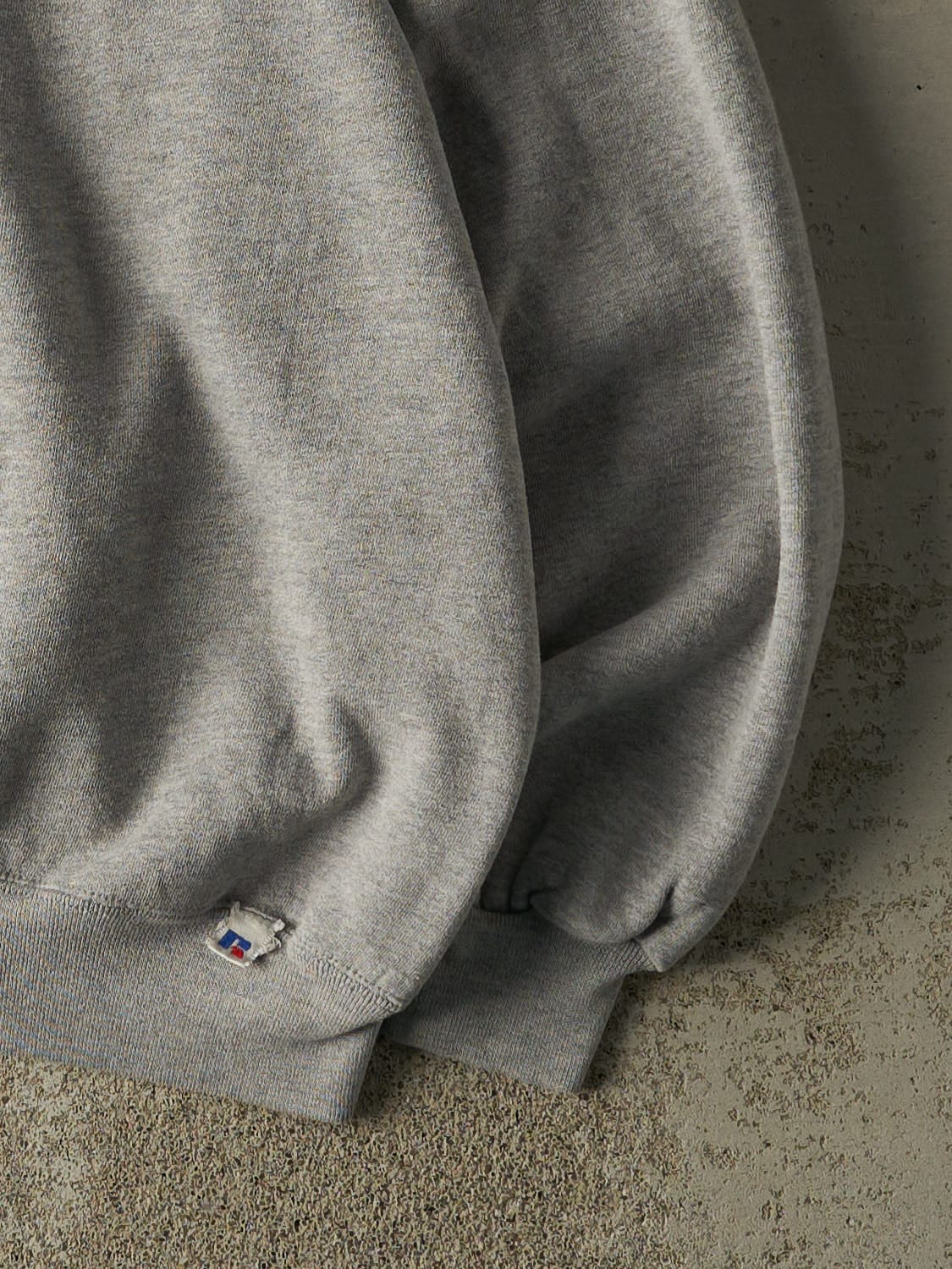 Vintage 90s Grey Russell Athletic Blank Crewneck (M/L)