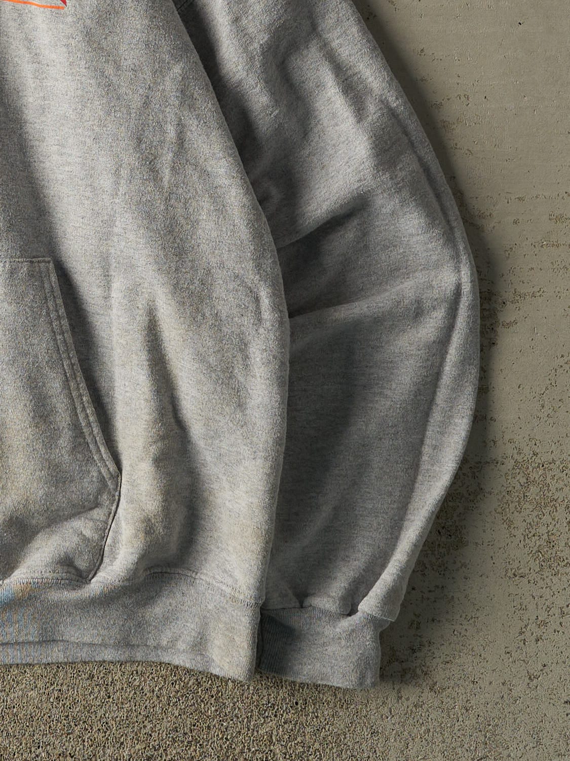Vintage Y2K Grey Thrasher Hoodie (L/XL)