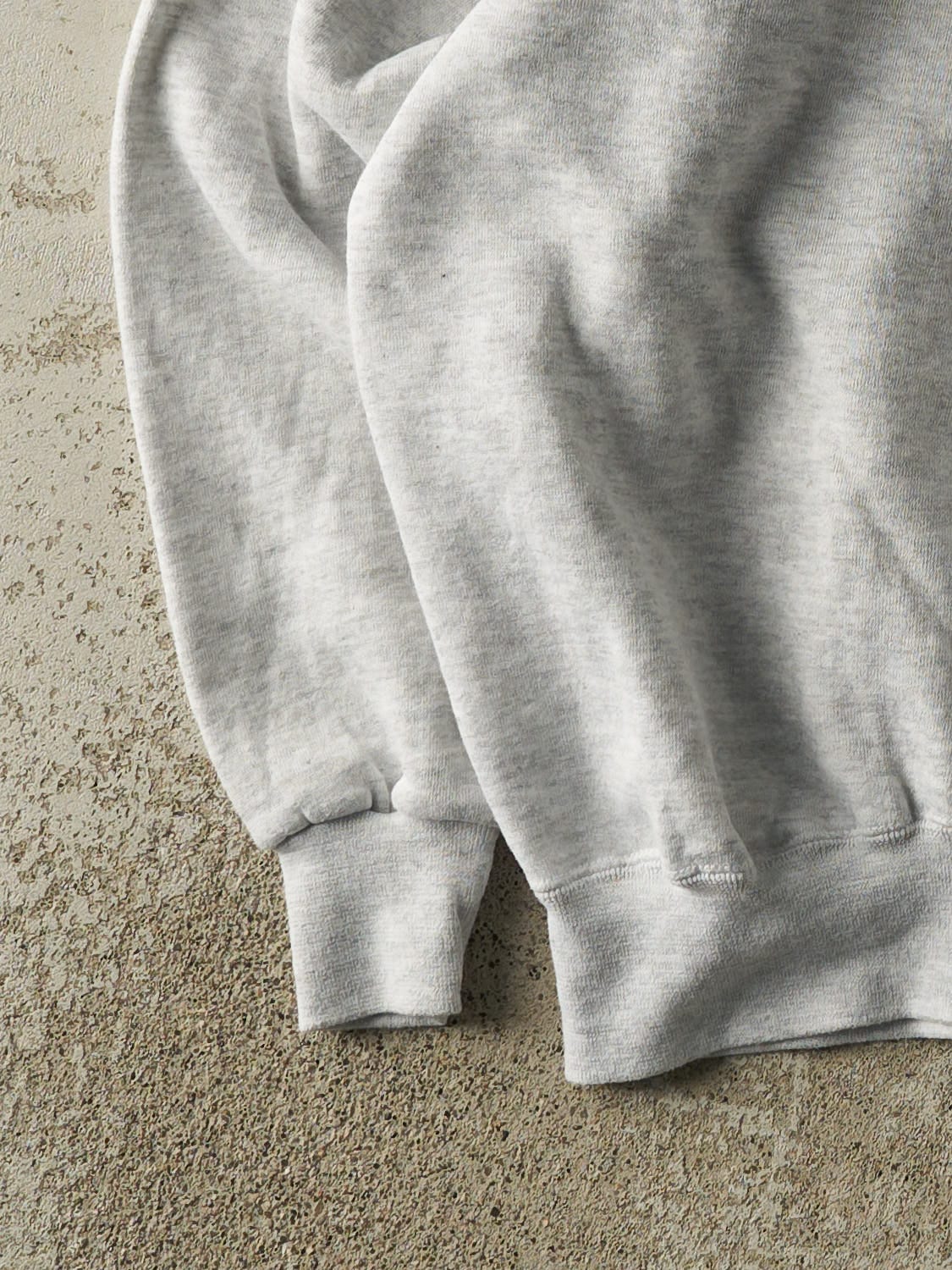 Vintage 90s Heather Grey Phillips Racing Fuel Embroidered Crewneck (XL)