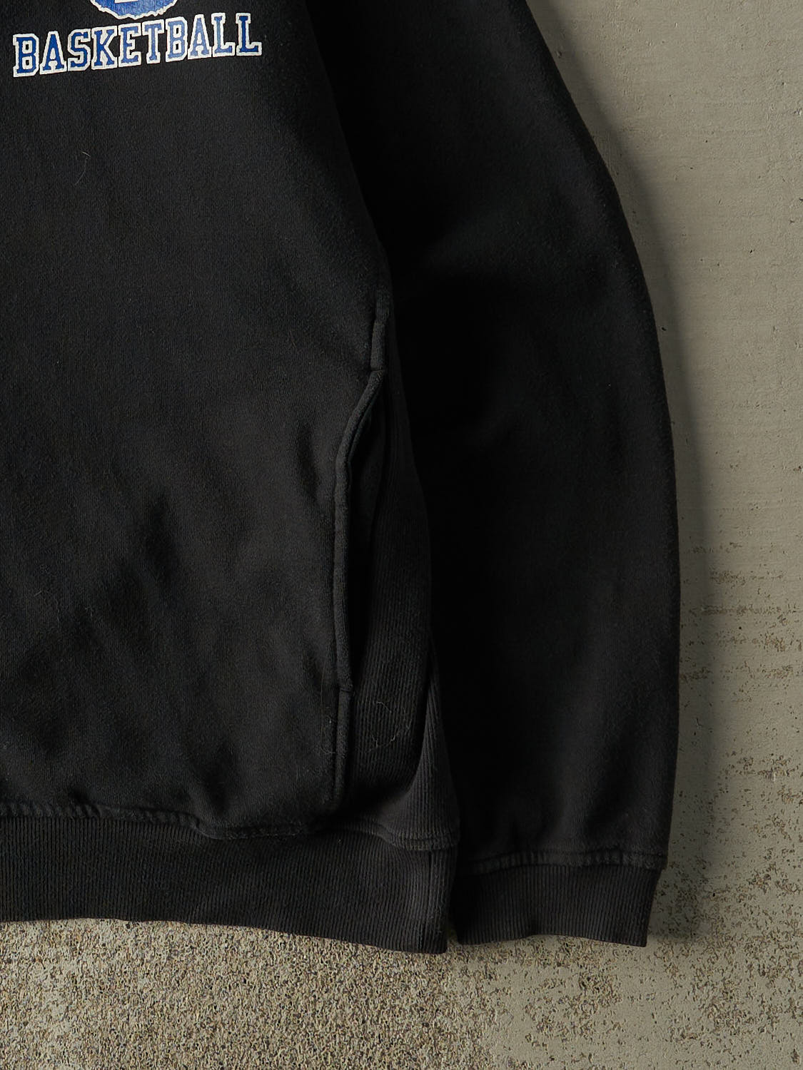 Vintage Y2K Black Nike Princeton Basketball Quarter Zip Sweatshirt (L/XL)