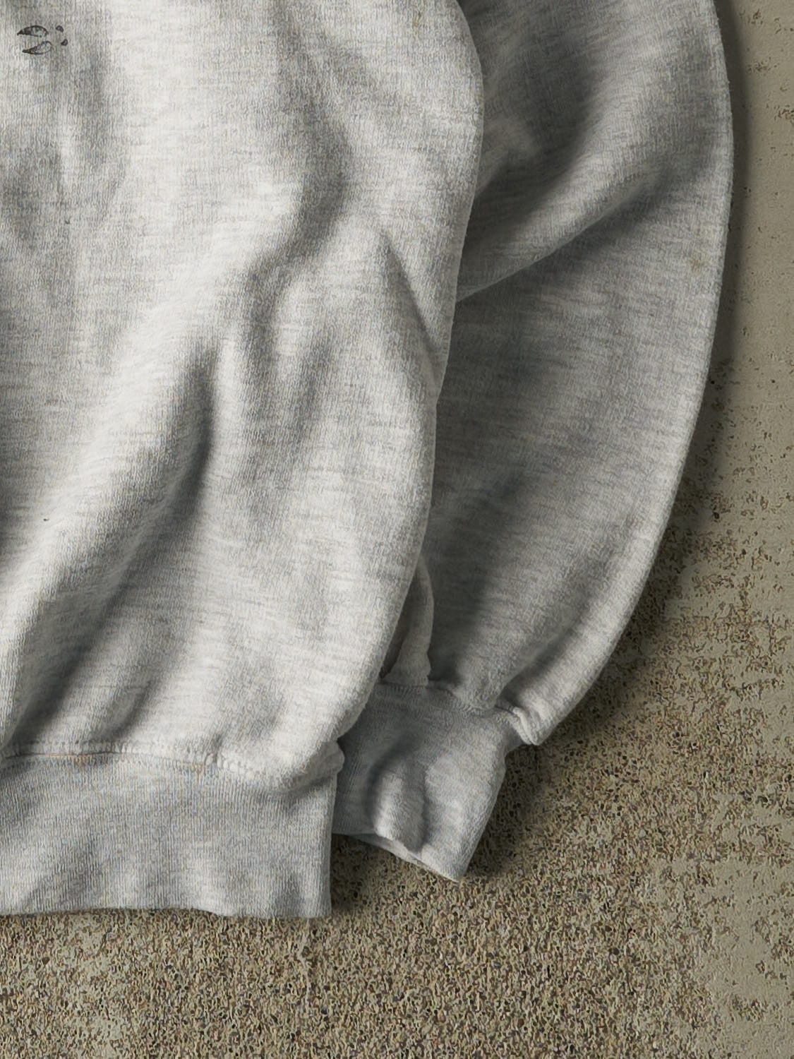 Vintage Y2K Heather Grey John Deere Harvest Time Crewneck (L/XL)