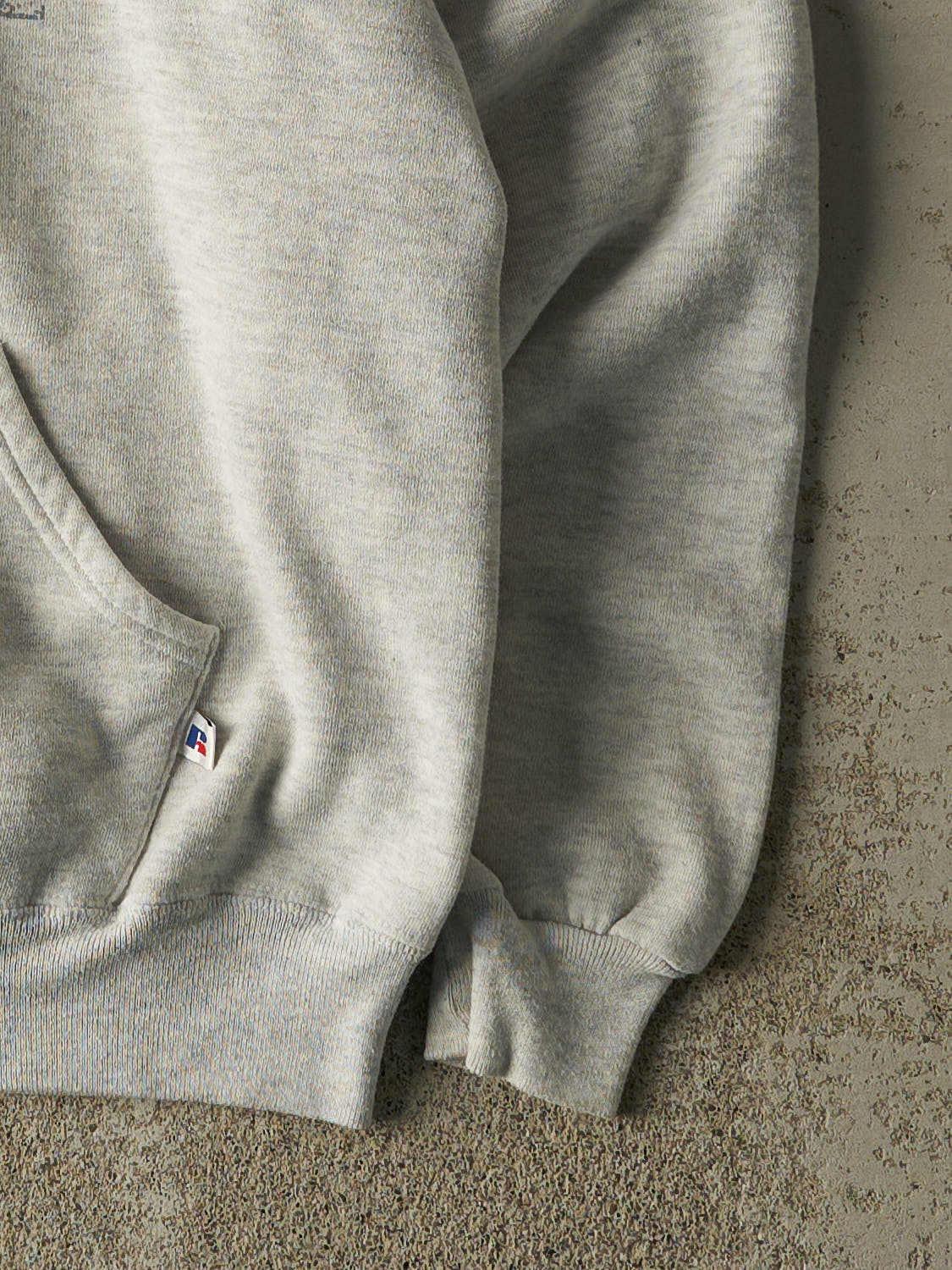Vintage 90s Heather Grey Russell Athletic Coalers Softball Hoodie (L)
