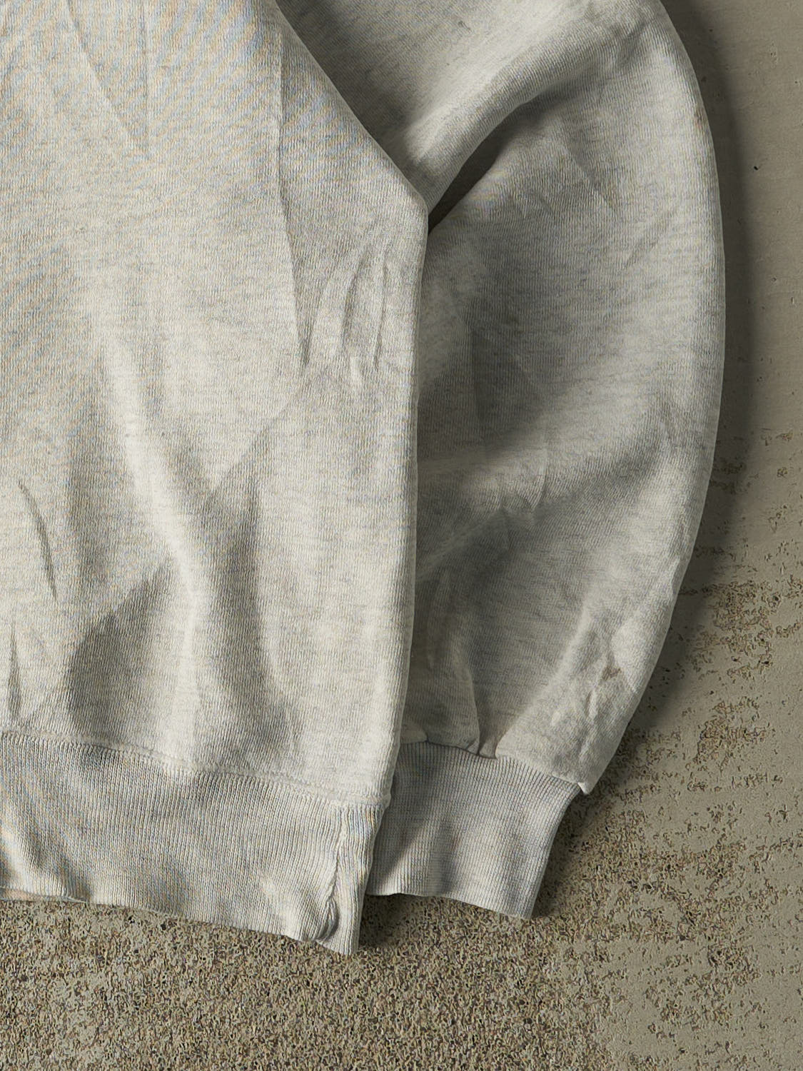 Vintage 90s Heather Grey Hampton Graphic Crewneck (L/XL)