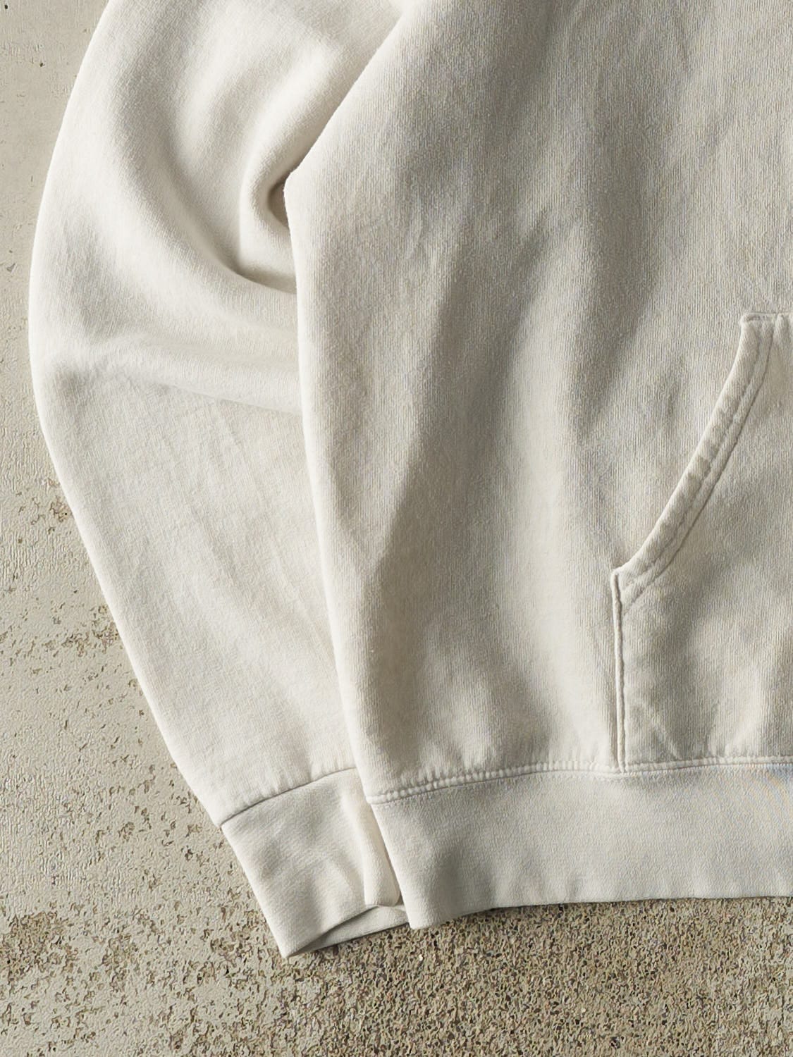 Vintage Y2K White Syracuse University Champion Hoodie (M/L)