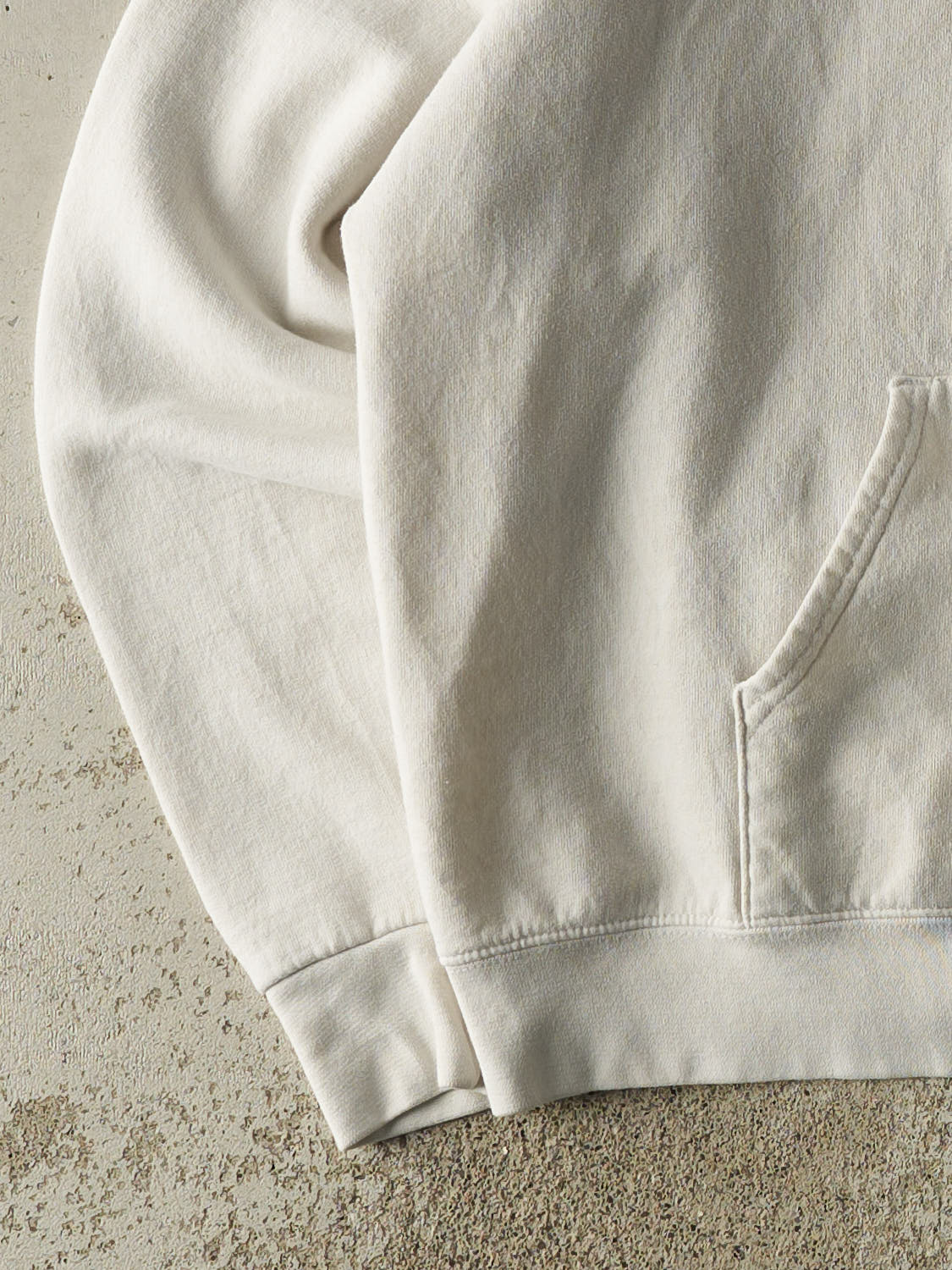 Vintage Y2K White Syracuse University Champion Hoodie (M/L)