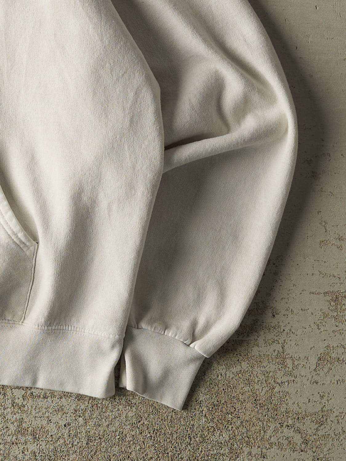 Vintage Y2K White Syracuse University Champion Hoodie (M/L)