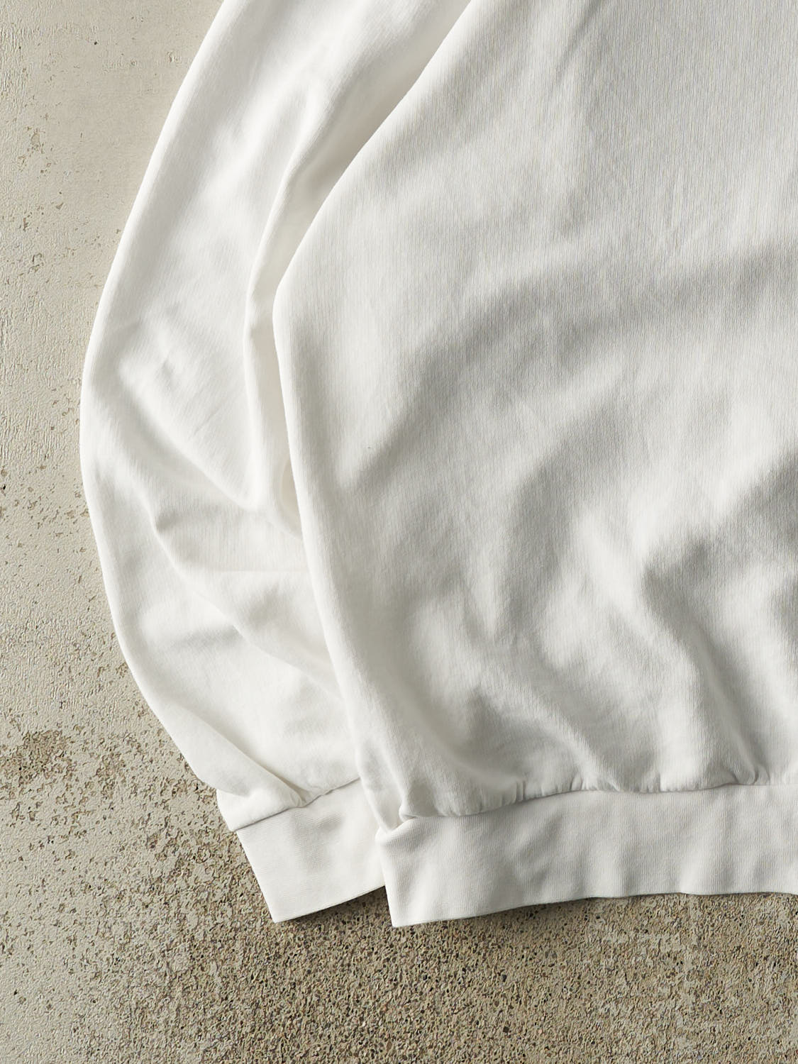 Vintage Y2K White Adidas Embroidered Logo Crewneck (XXL/XXXL)