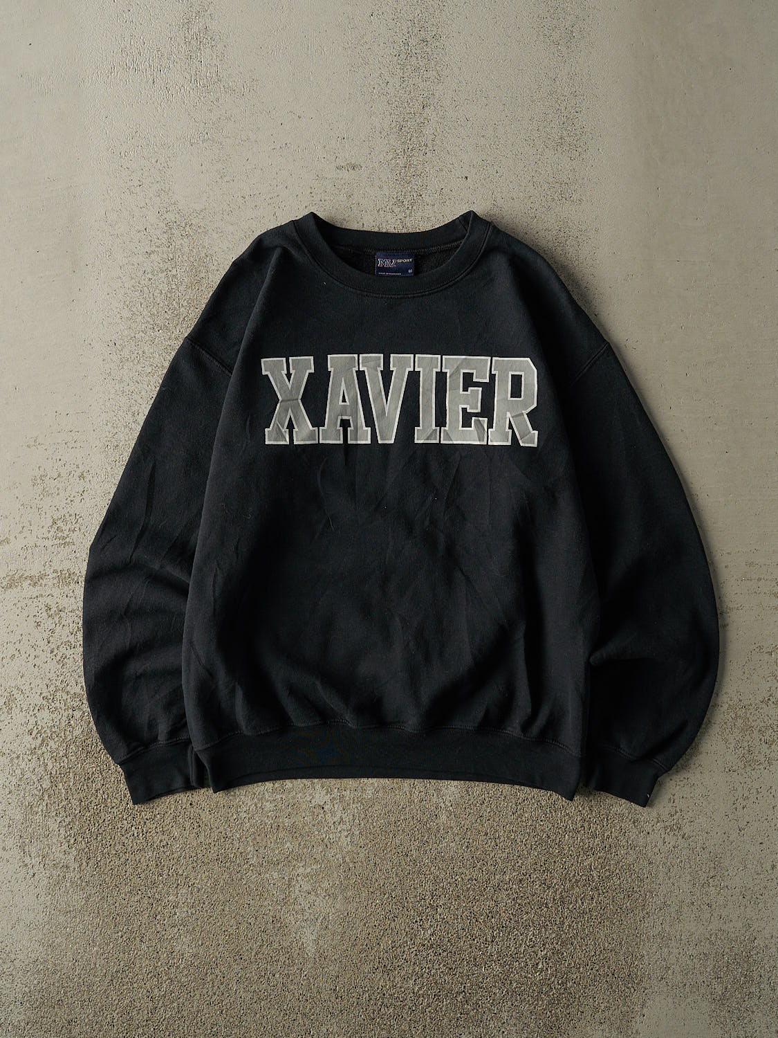Vintage 90s Black Xavier Crewneck (S/M)