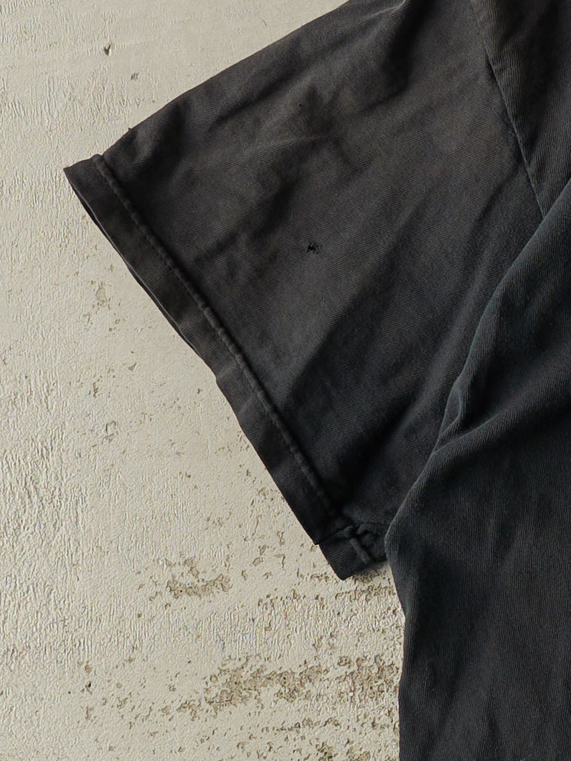 Vintage 90s Sun Faded Black Superman Tee (XL/XXL)