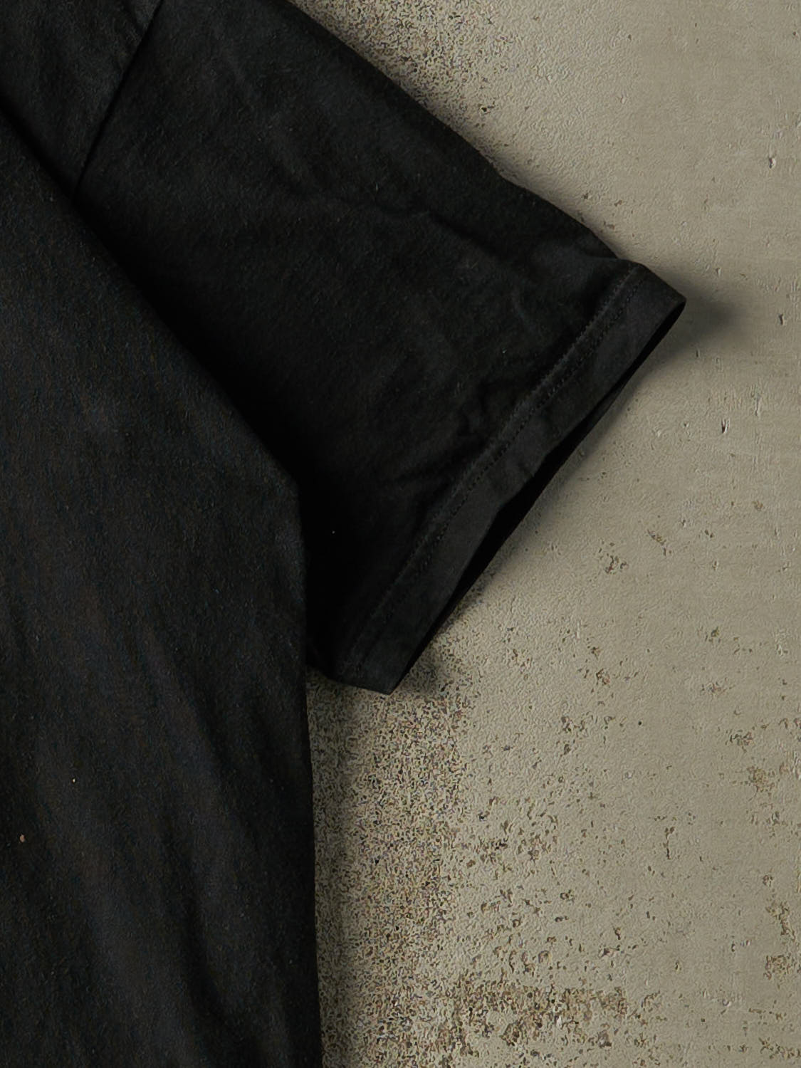 Vintage 90s Black Blank Tee (L/XL)