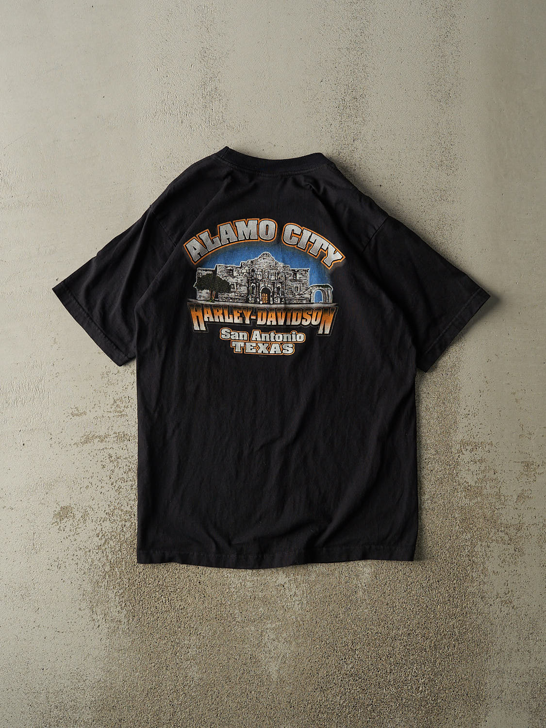 Vintage 06' Black Harley Davidson San Antonio Texas Tee (M/L)
