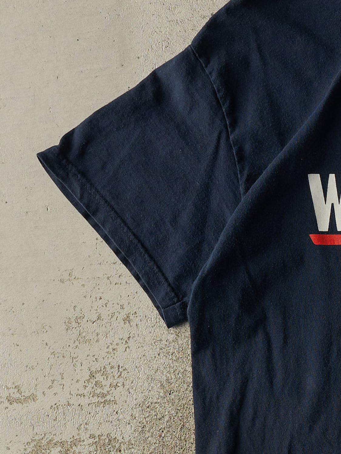 Vintage Y2K Navy Blue Top Gun Wingman Tee (M)