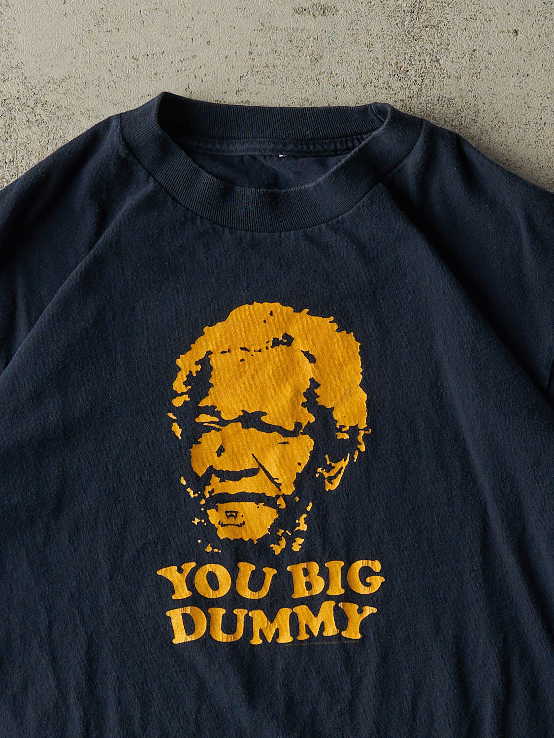 Vintage 04' Navy Blue Sanford and Son "You Big Dummy" Slogan Tee (M)