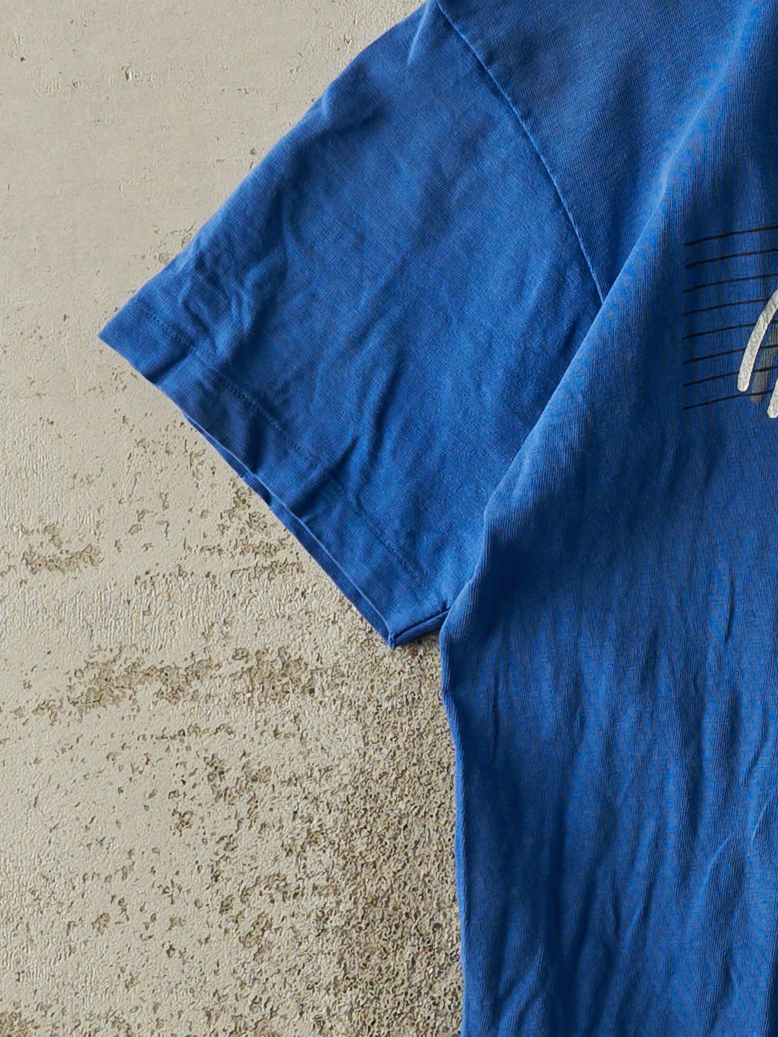 Vintage 90s Blue Morro Bay California Tee (XS/S)