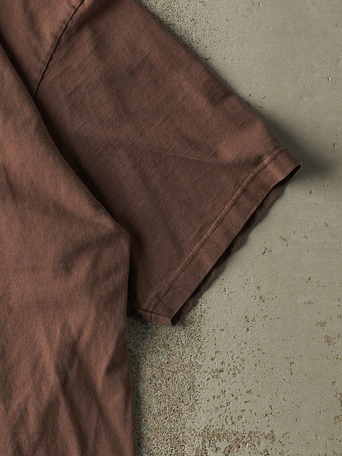 Vintage 90s Sun Faded Brown Blank Tee (L/XL)