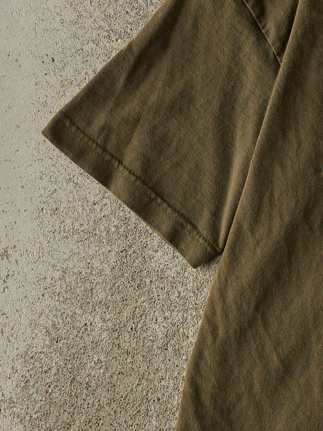 Vintage Y2K Washed Green Skagway Alaska Embroidered Tee (S)