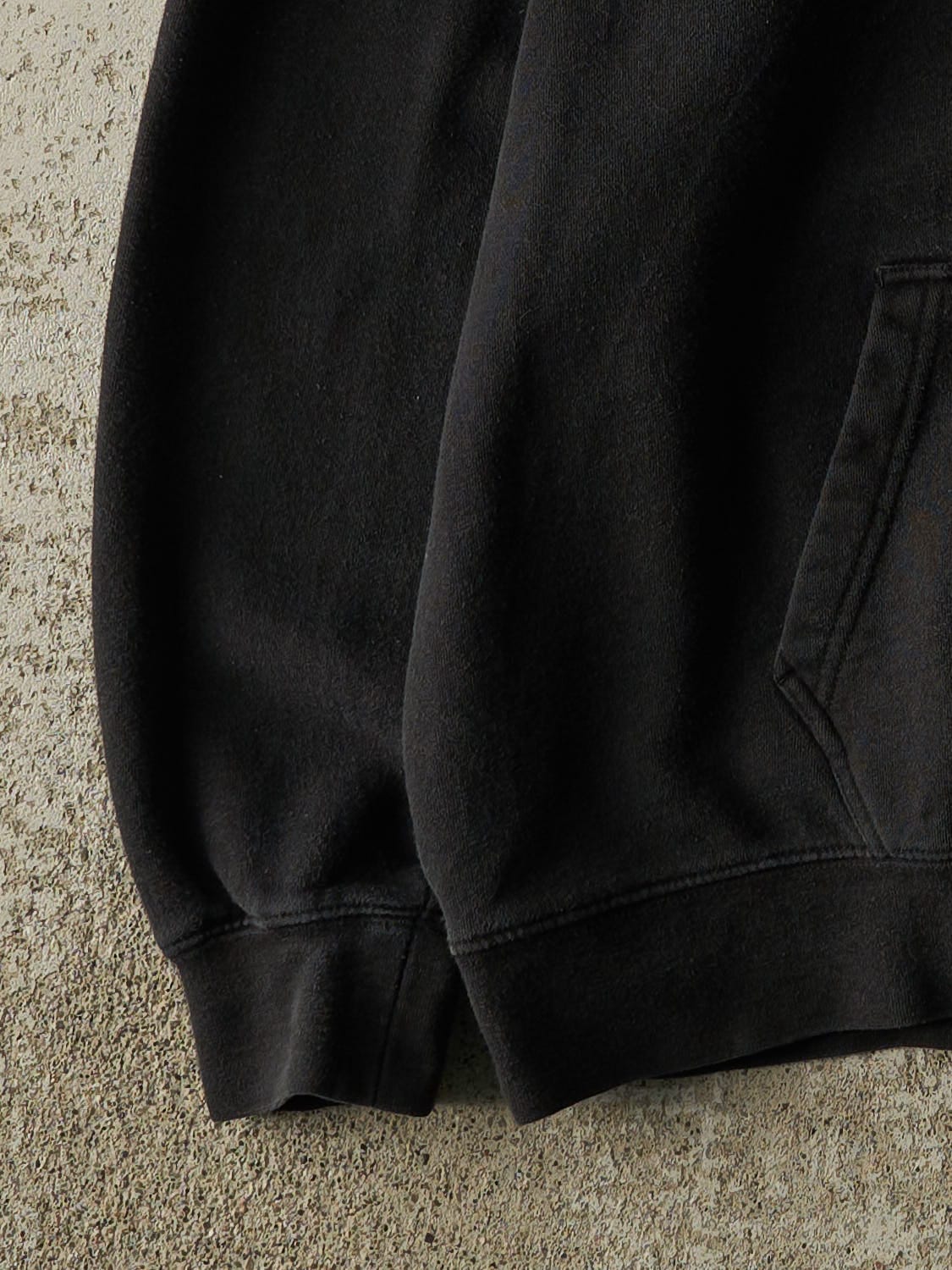 Vintage Y2K Black Fox Racing Hoodie (L/XL)