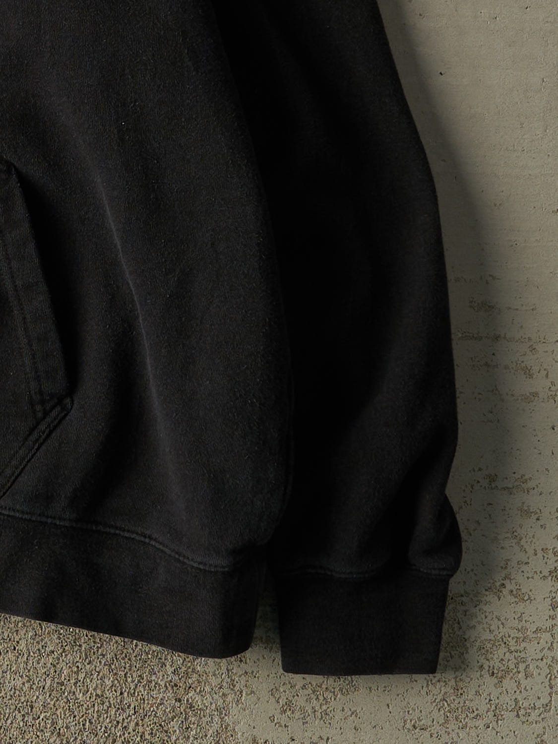 Vintage Y2K Black Fox Racing Hoodie (L/XL)