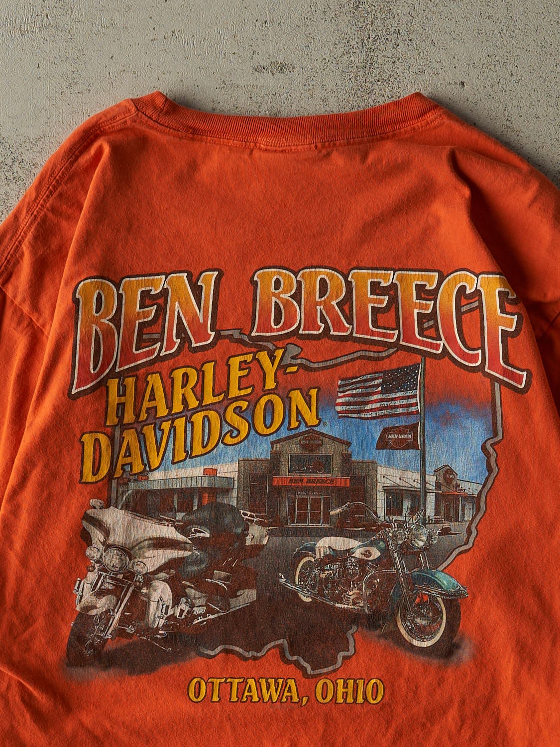 20' Orange Harley Davidson Ottawa OH Long Sleeve (M/L)