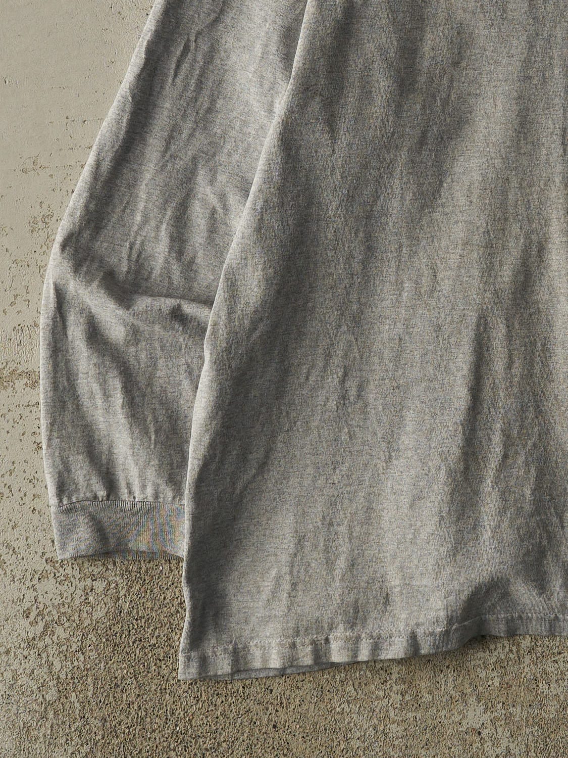 Vintage 90s Grey Northern Michigan University Long Sleeve (XXL)