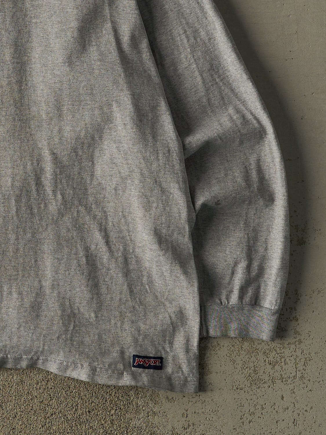 Vintage 90s Grey Northern Michigan University Long Sleeve (XXL)