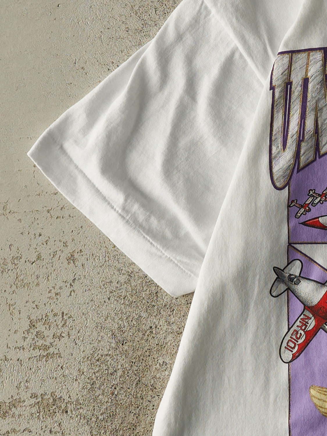 Vintage 94' White US Air & Trade Show Single Stitch Tee (M/L)