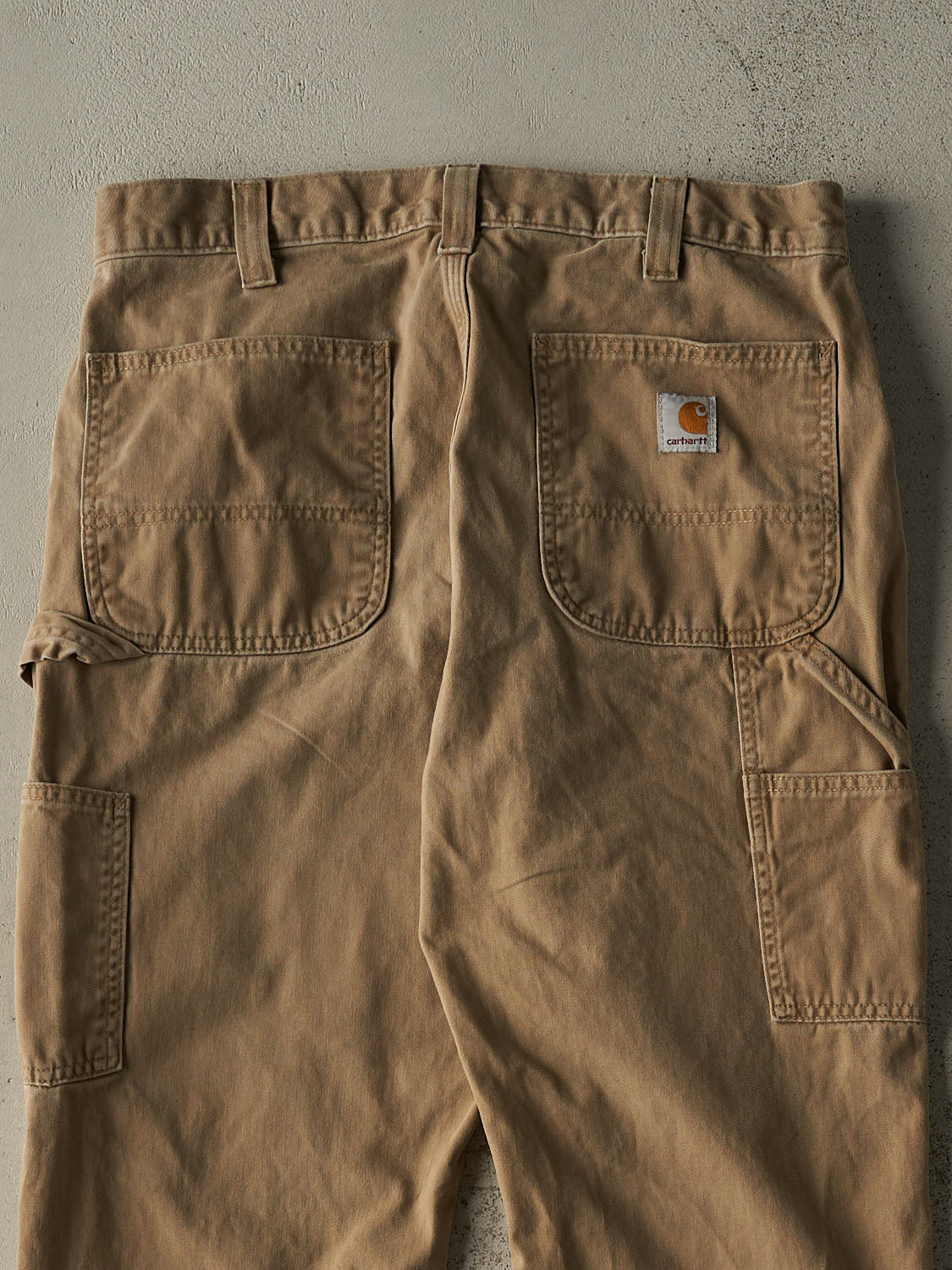 Vintage Y2K Beige Carhartt Carpenter Pants (33x32.5)