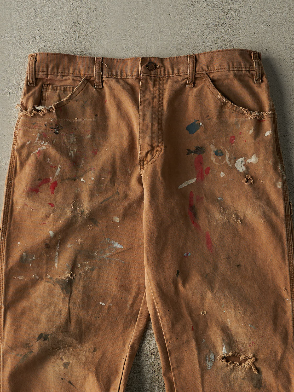 Vintage Y2K Camel Dickies Carpenter Pants (35x30)