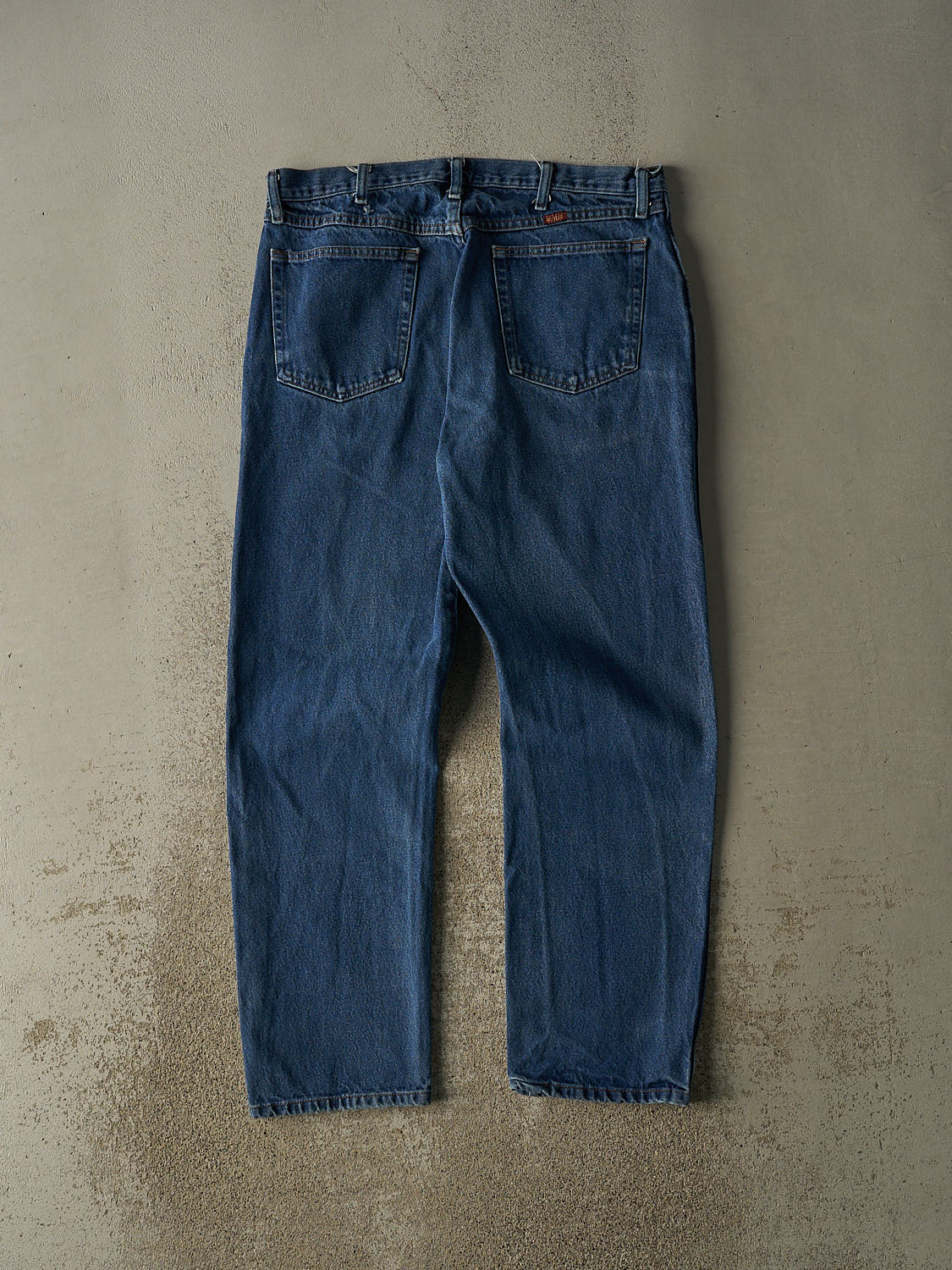 Vintage 90s Dark Wash Rustler Jeans (35x30.5)