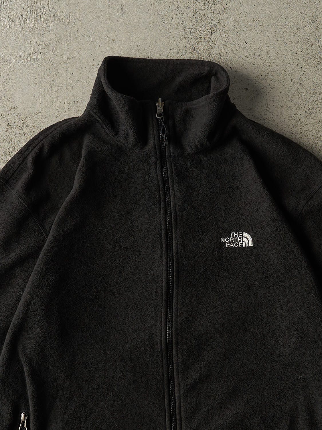 Vintage Y2K Black The North Face Zip Up Fleece (L/XL)
