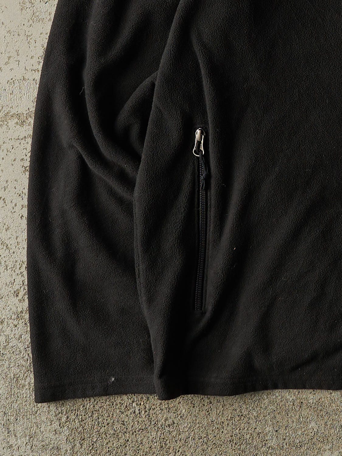 Vintage Y2K Black The North Face Zip Up Fleece (L/XL)