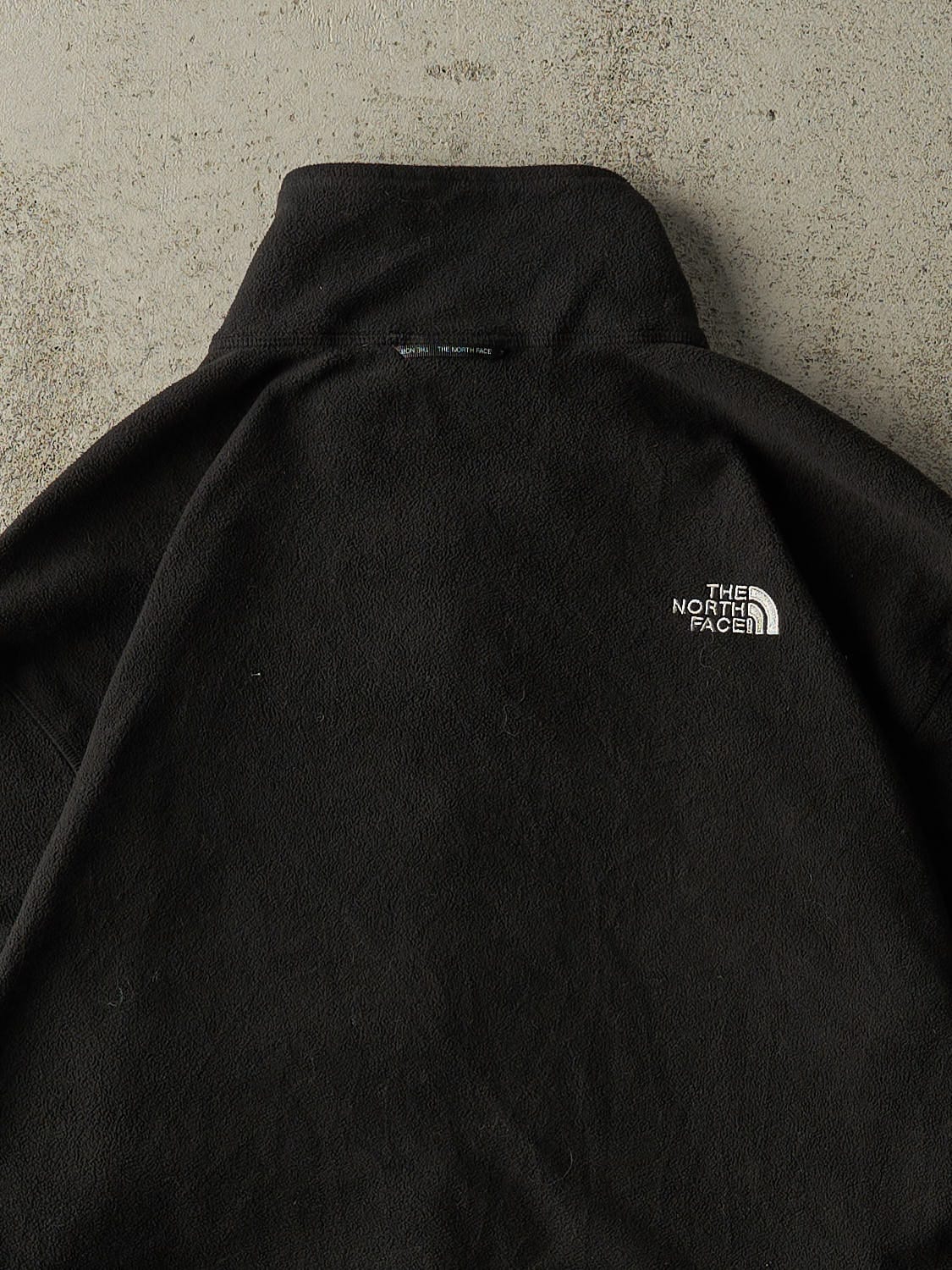 Vintage Y2K Black The North Face Zip Up Fleece (L/XL)