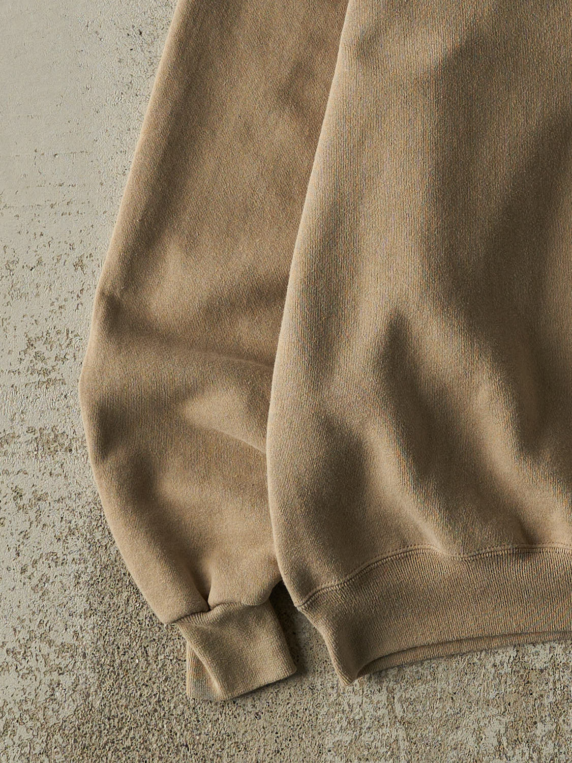 Vintage 90s Beige Russell Athletic Blank Crewneck (XL/XXL)