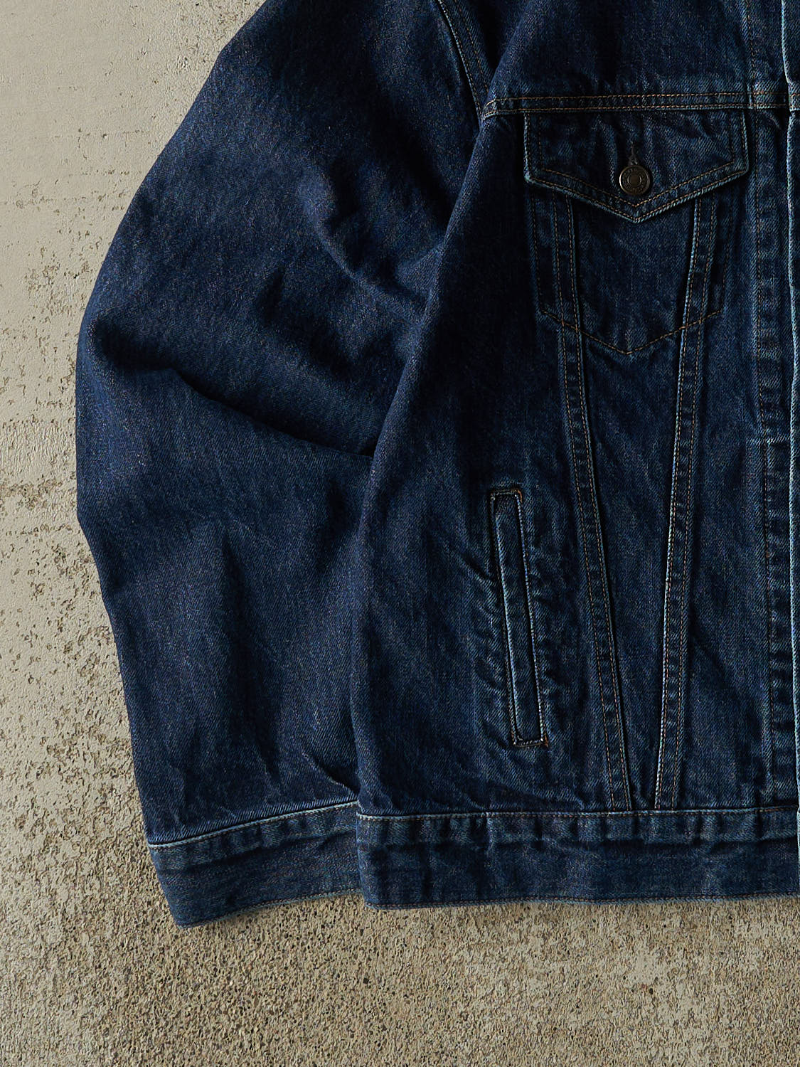 Vintage 90s Dark Wash Gap Jean Jacket (S/M)