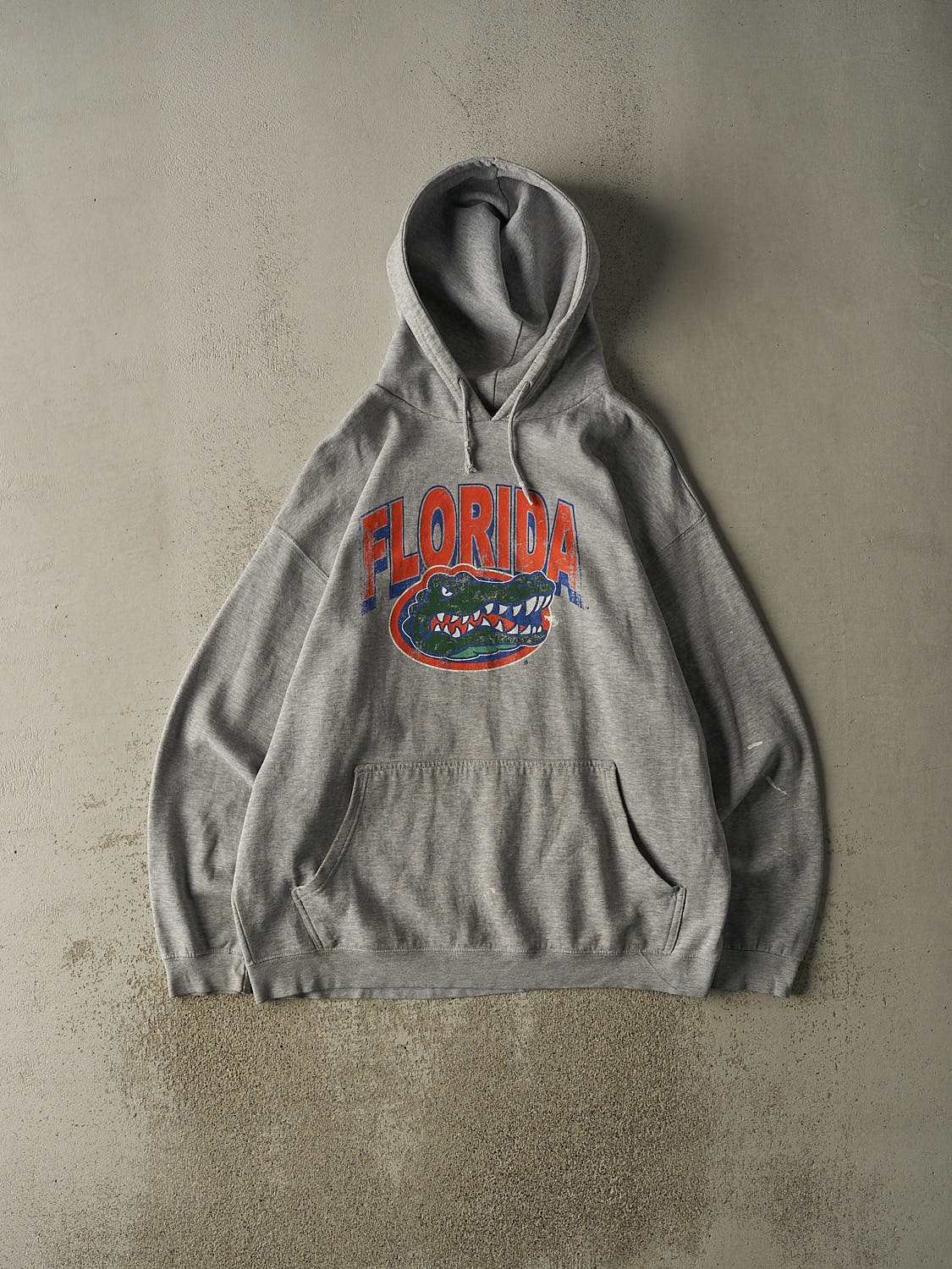 Vintage Y2K Grey University Of Florida Gators Hoodie (XXL)