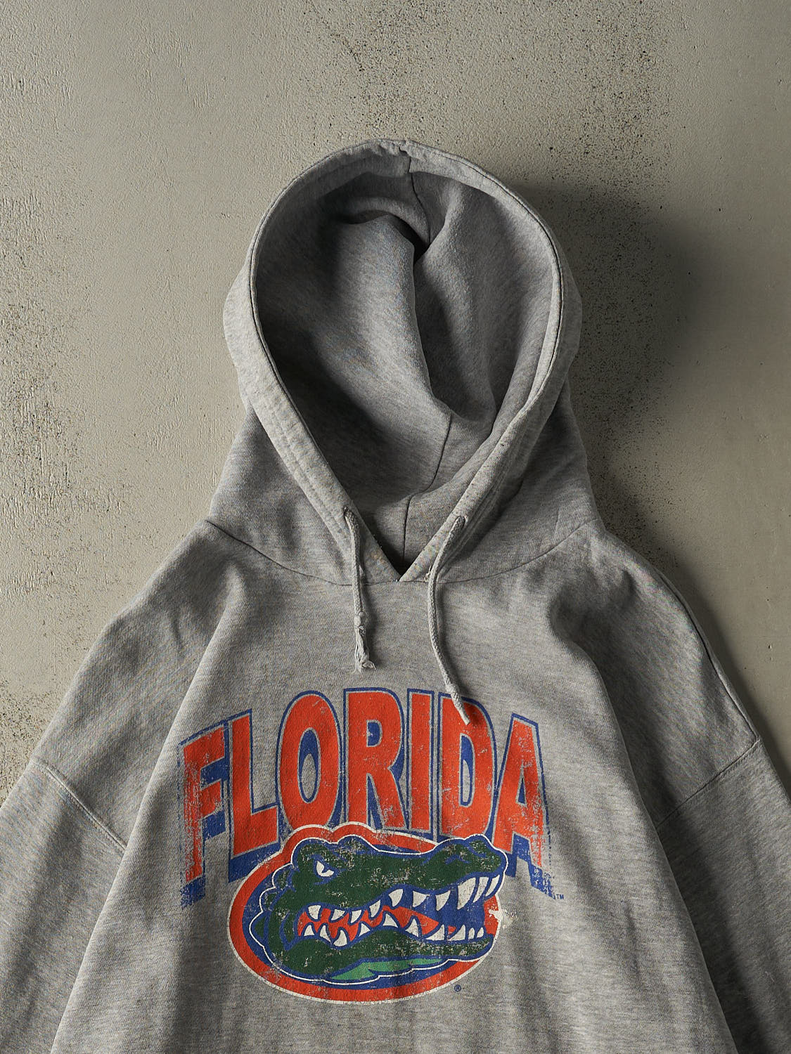 Vintage Y2K Grey University Of Florida Gators Hoodie (XXL)