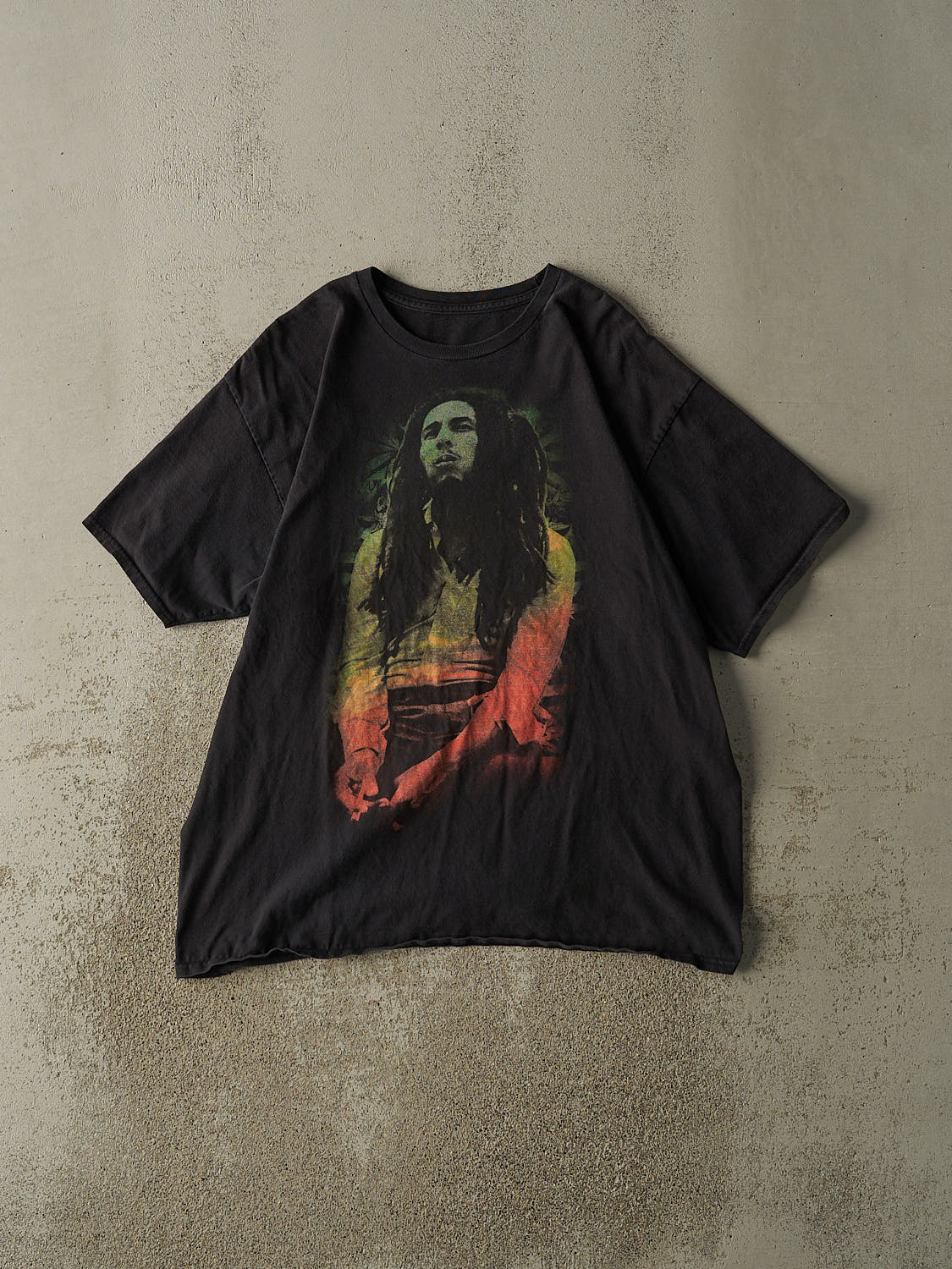 Vintage Y2K Black Bob Marley Tee (L/XL)