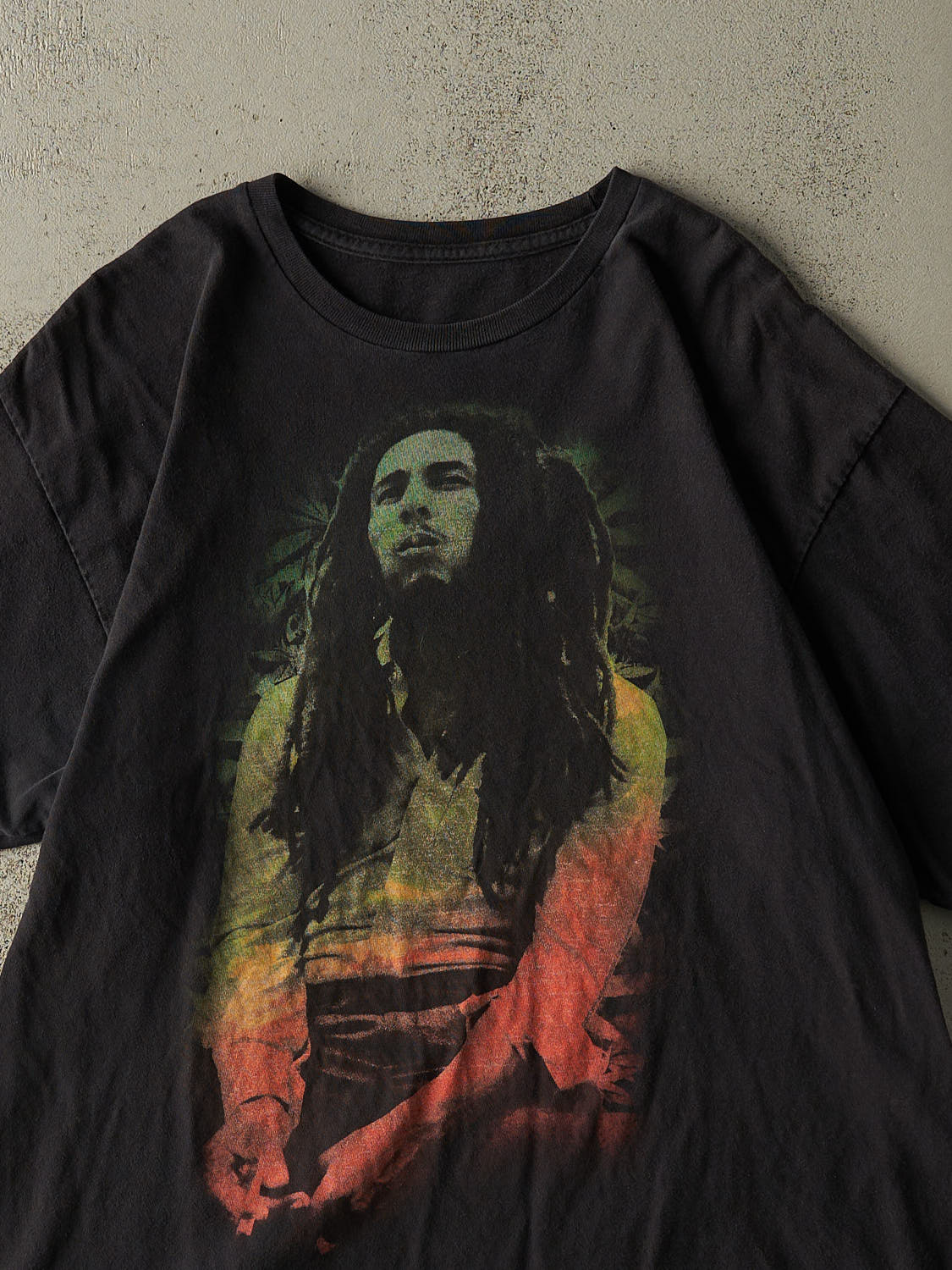 Vintage Y2K Black Bob Marley Tee (L/XL)