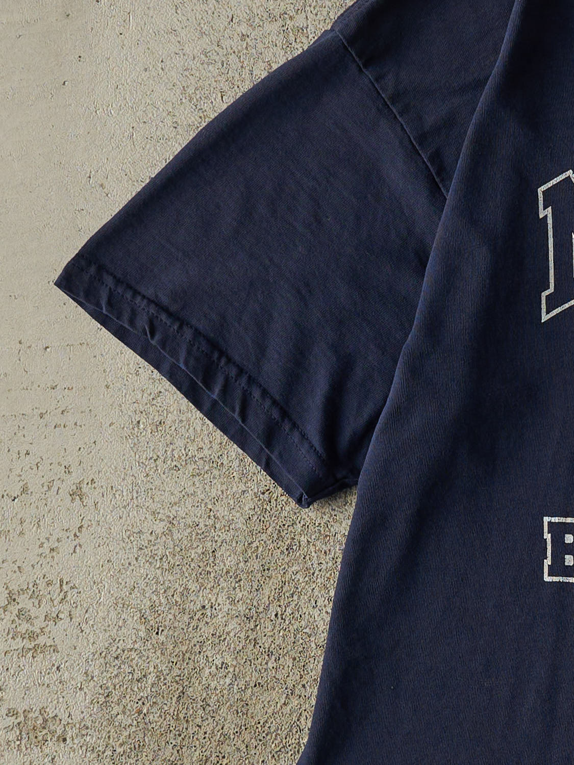 Vintage Y2K Navy Blue Napoleon Basketball Tee (S/M)