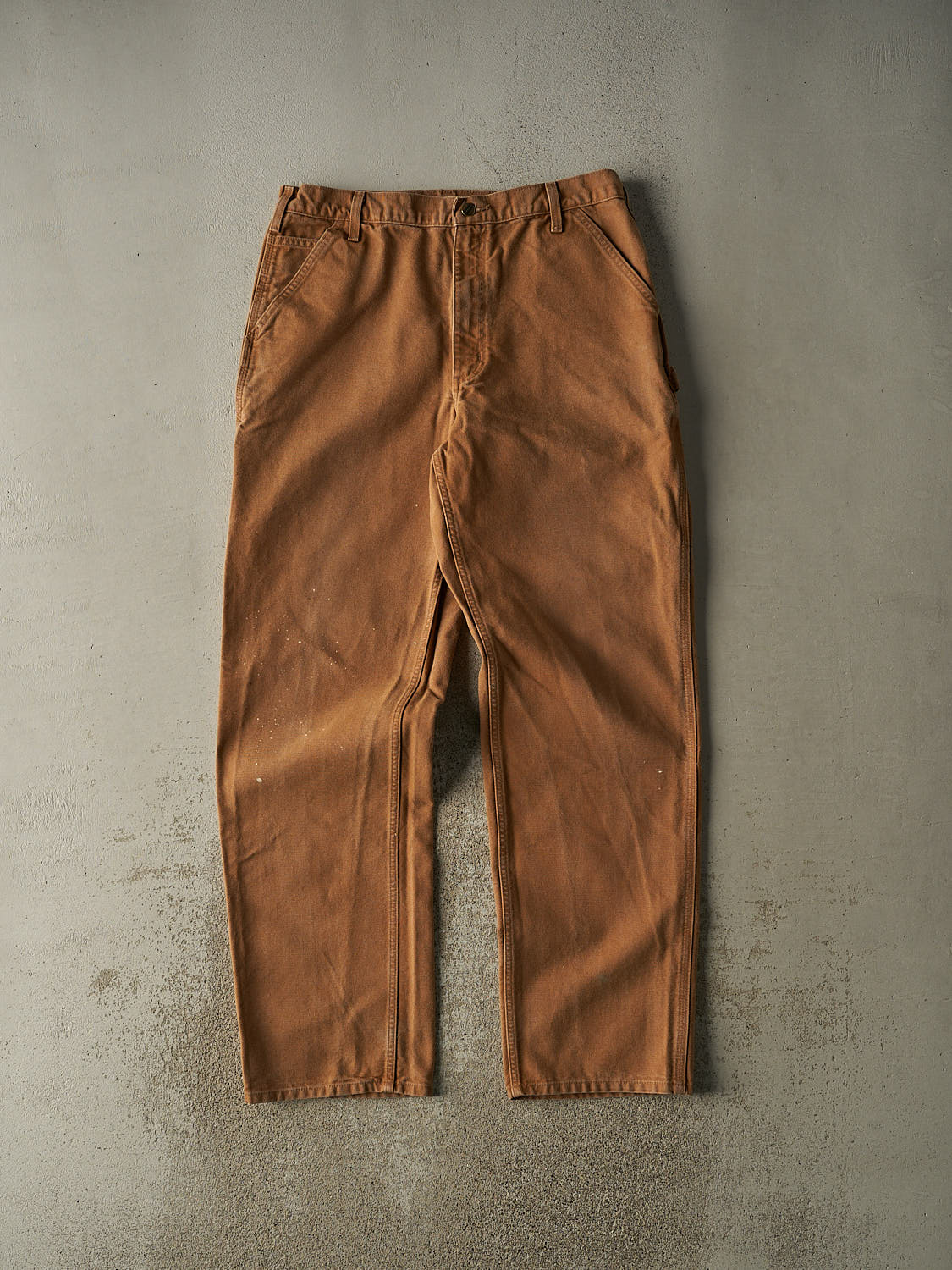 Vintage Y2K Camel Carhartt Carpenter Pants (35x35)