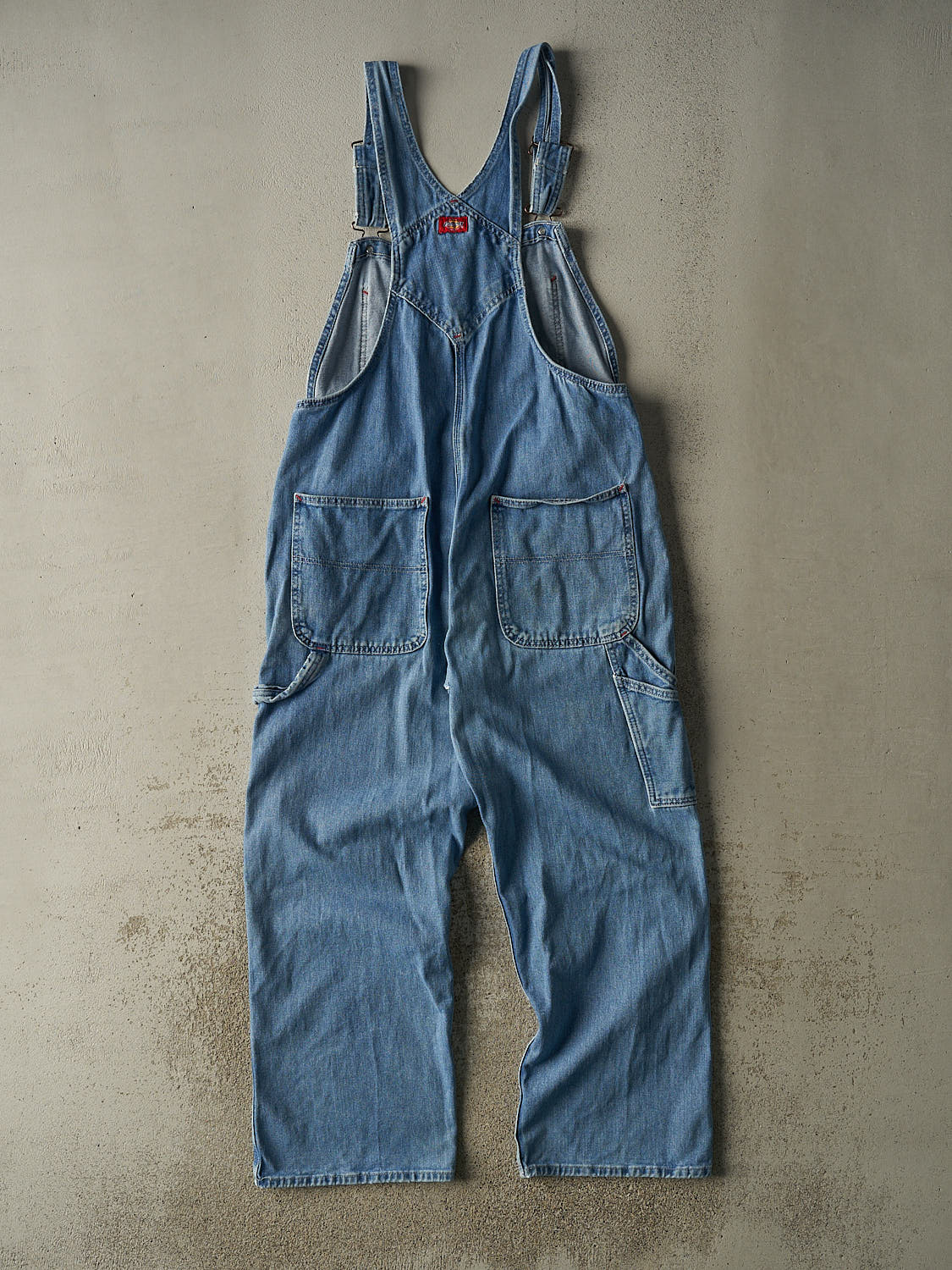 Vintage 90s Light Wash Dickies Carpenter Overalls (34x28.5)