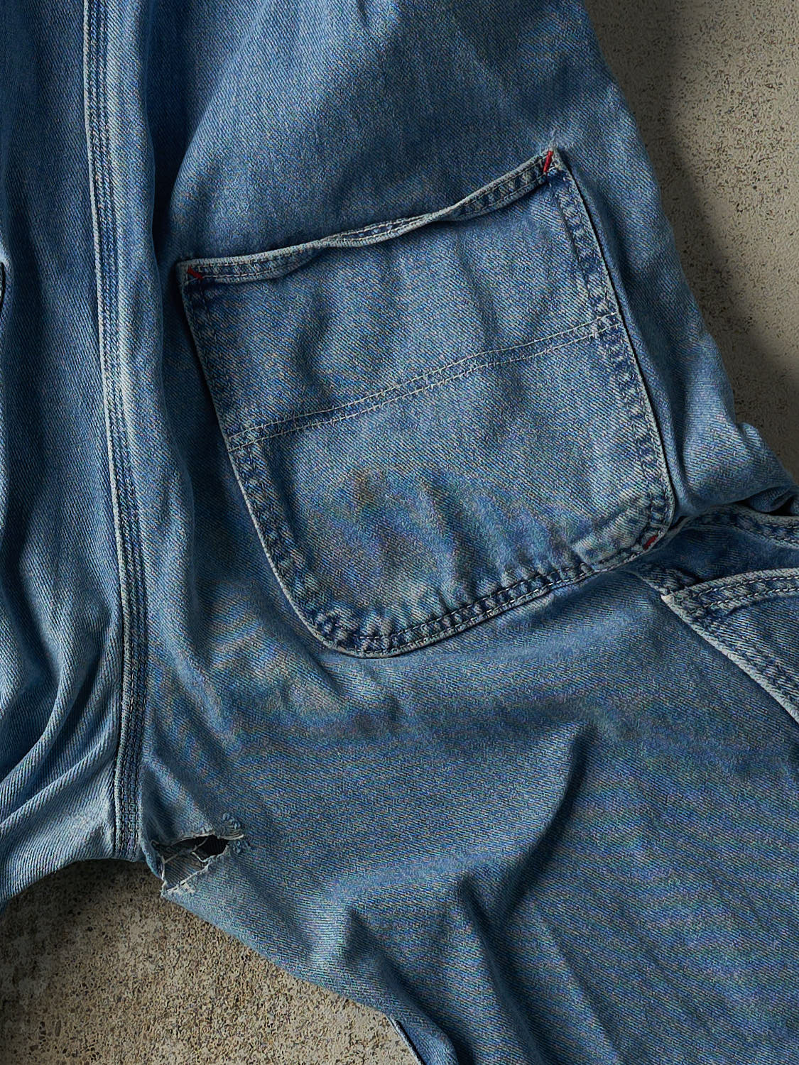 Vintage 90s Light Wash Dickies Carpenter Overalls (34x28.5)