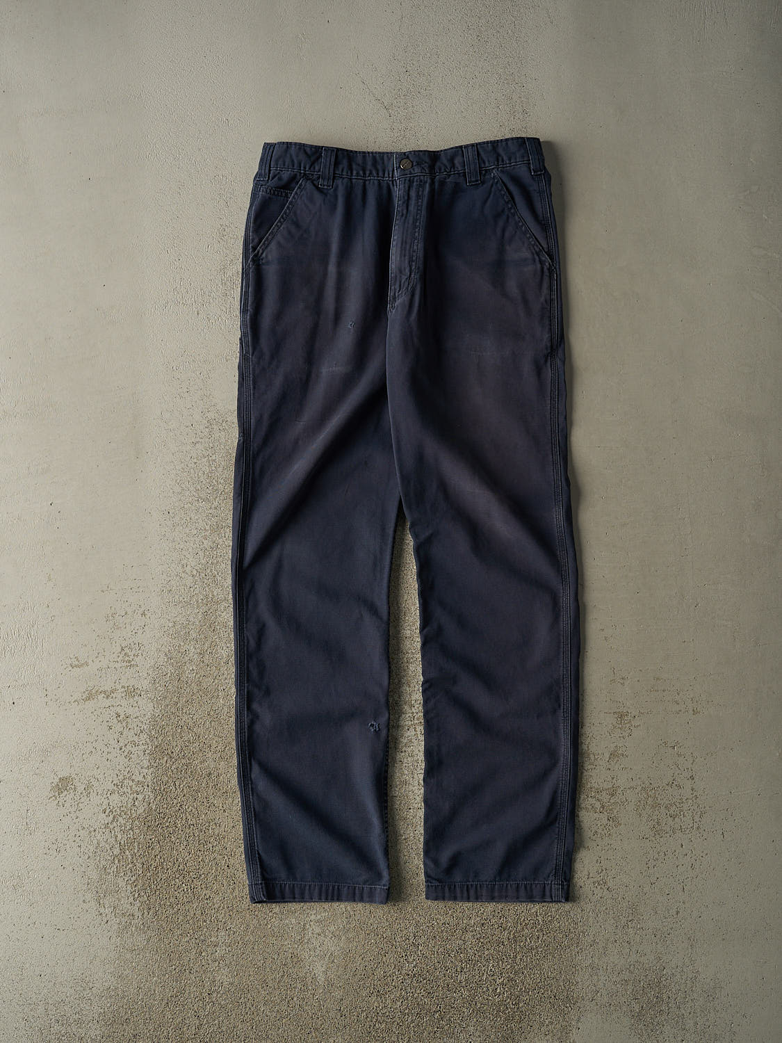 Vintage Y2K Navy Blue Carhartt Work Pants (34x35)