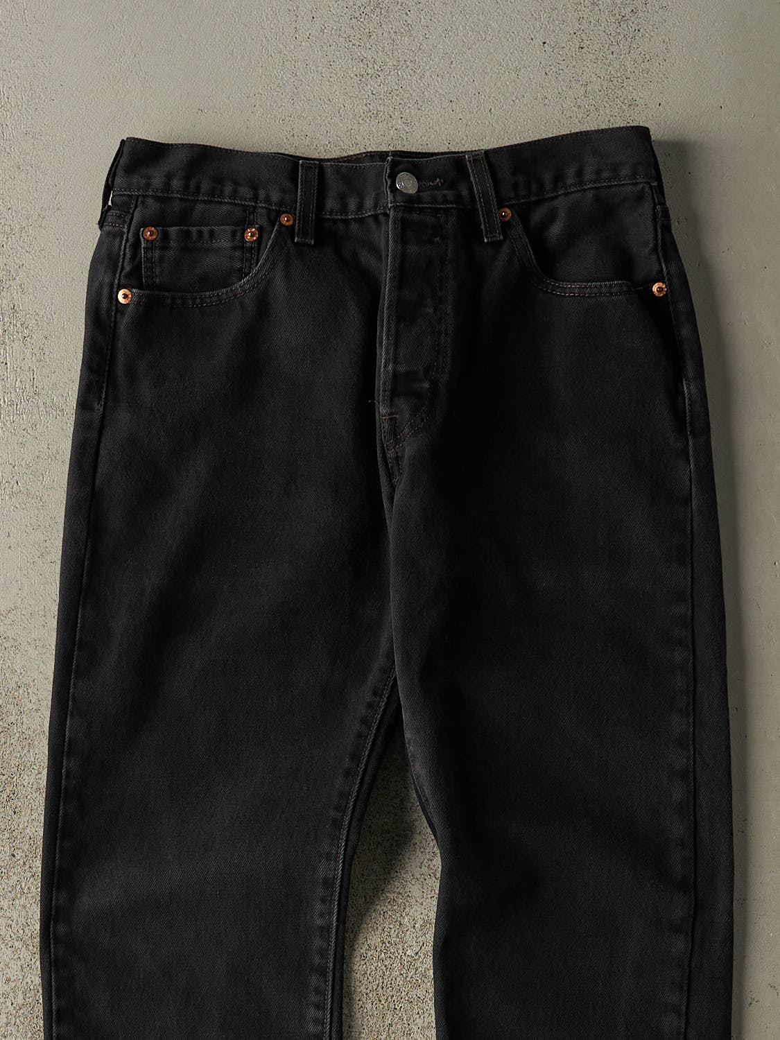 Vintage Y2K Black Levi's 501 Denim Pants (30x29)