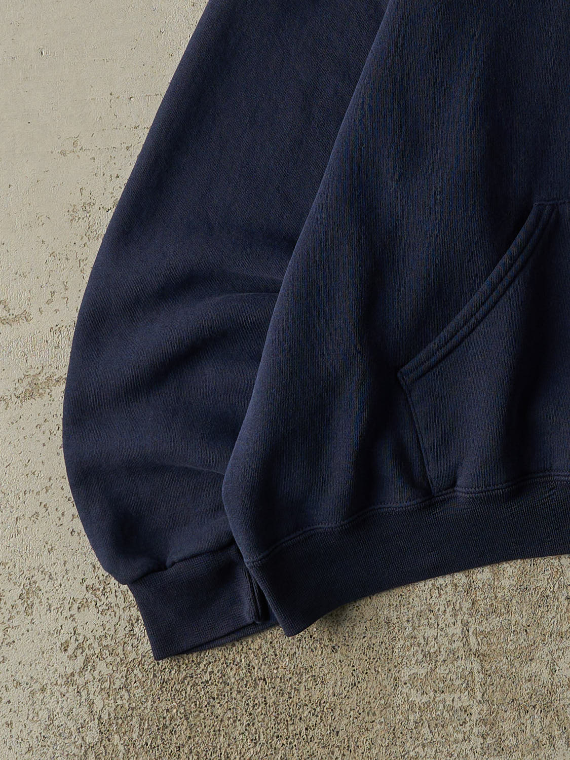 Vintage Y2K Navy Blue Russell Athletic Willamette University Hoodie (L/XL)