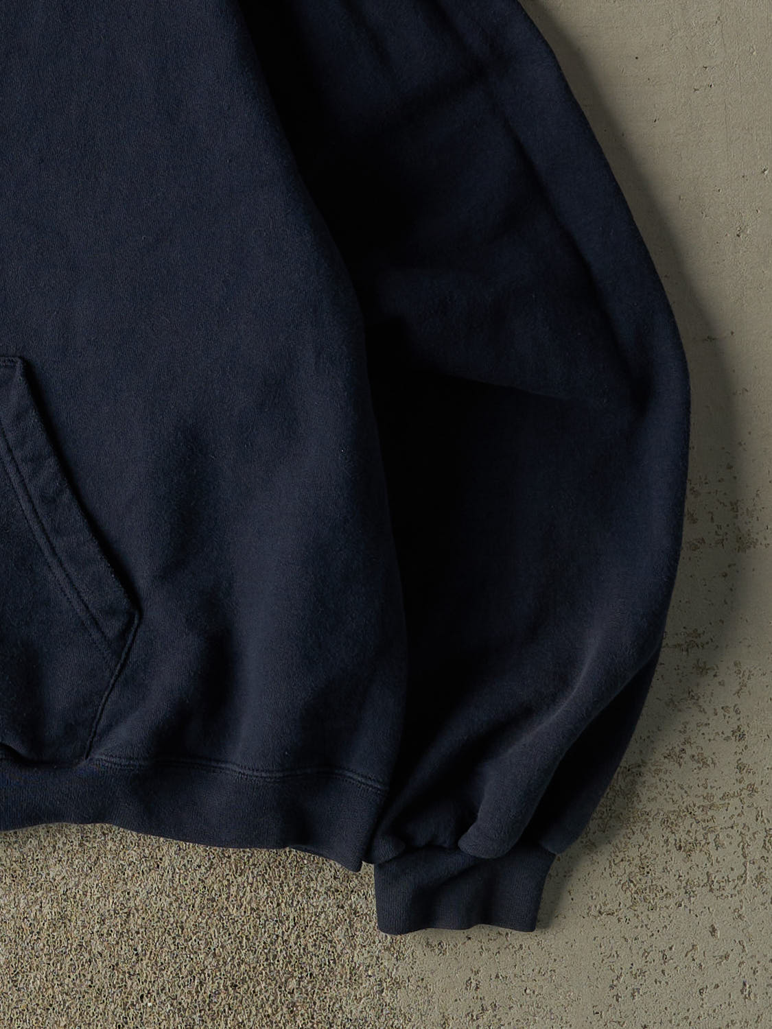 Vintage Y2K Navy Blue Champion Embroidered Zip Up Hoodie (XL/XXL)