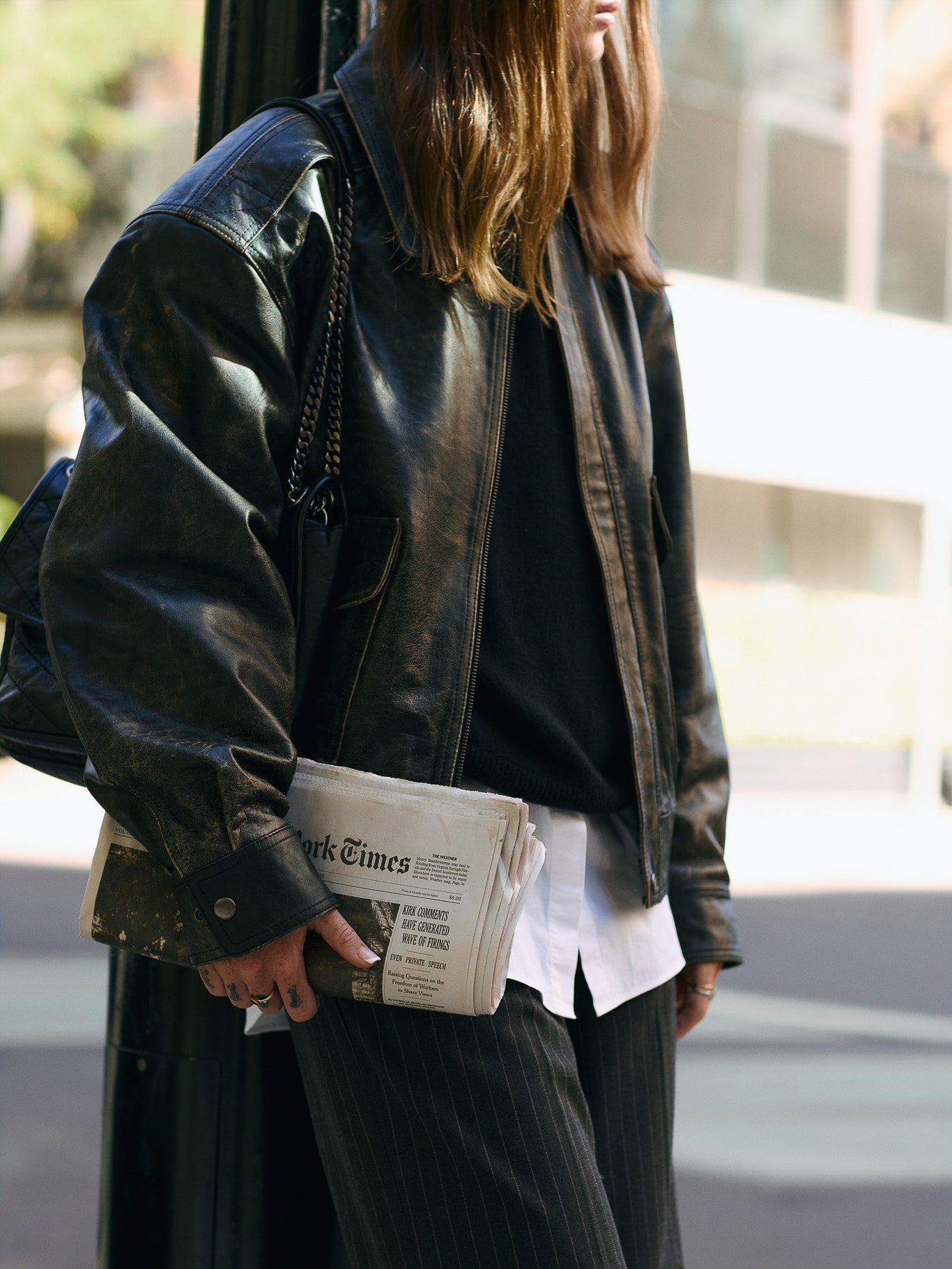 The Aviator Jacket - Jet Black